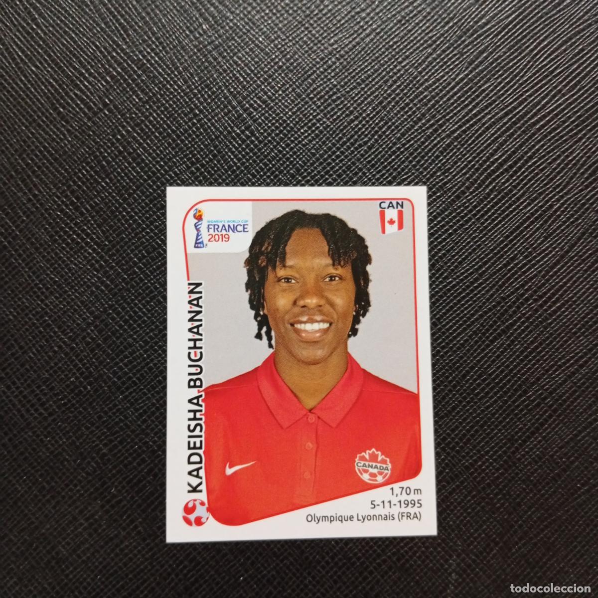Cromos de F&uacute;tbol: 334 KADEISHA BUCHANAN CANADA PANINI FEMENINO WOMEN&acute;S MUNDIAL 2019 FRANCIA 19 - SIN PEGAR - A74 PG59