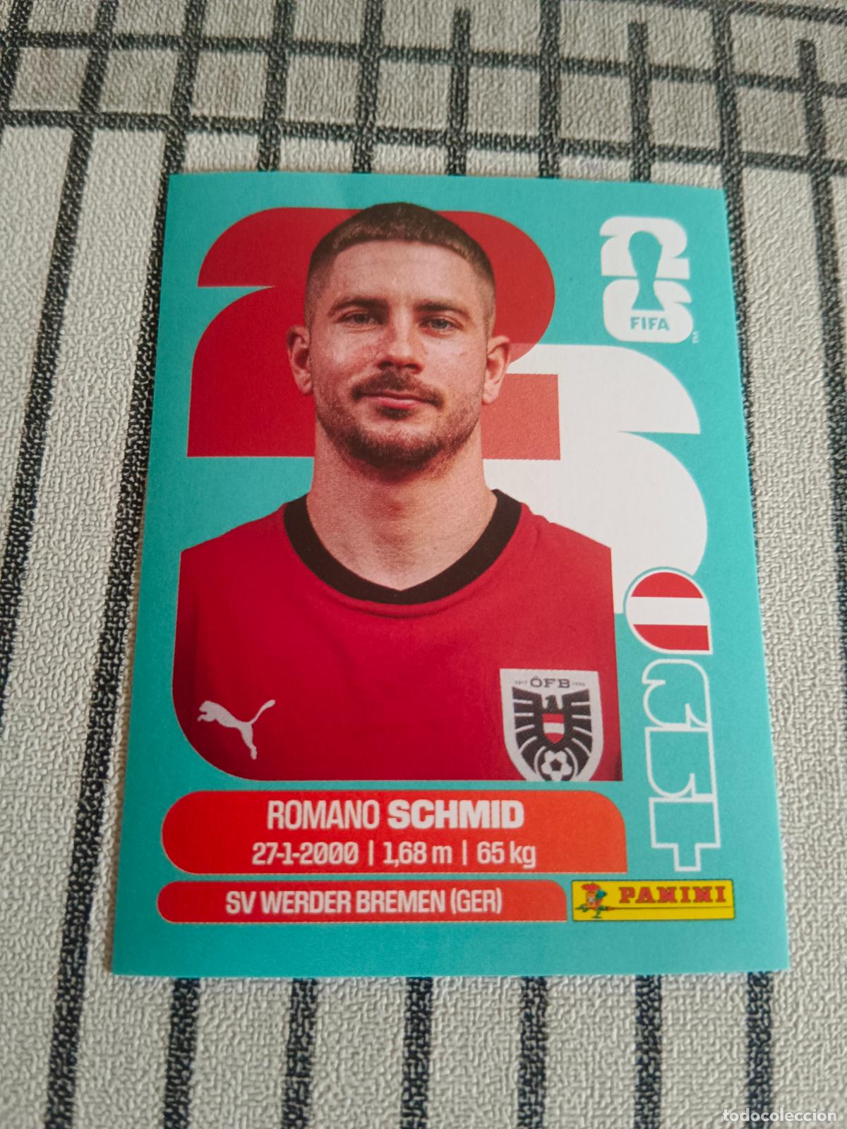 Cromos de F&uacute;tbol: MUNDIAL 2026 ESTADOS UNIDOS USA MEXICO MEJICO CANADA AUT 16 AUT16 ROMANO SCHMID AUSTRALIA FIFA