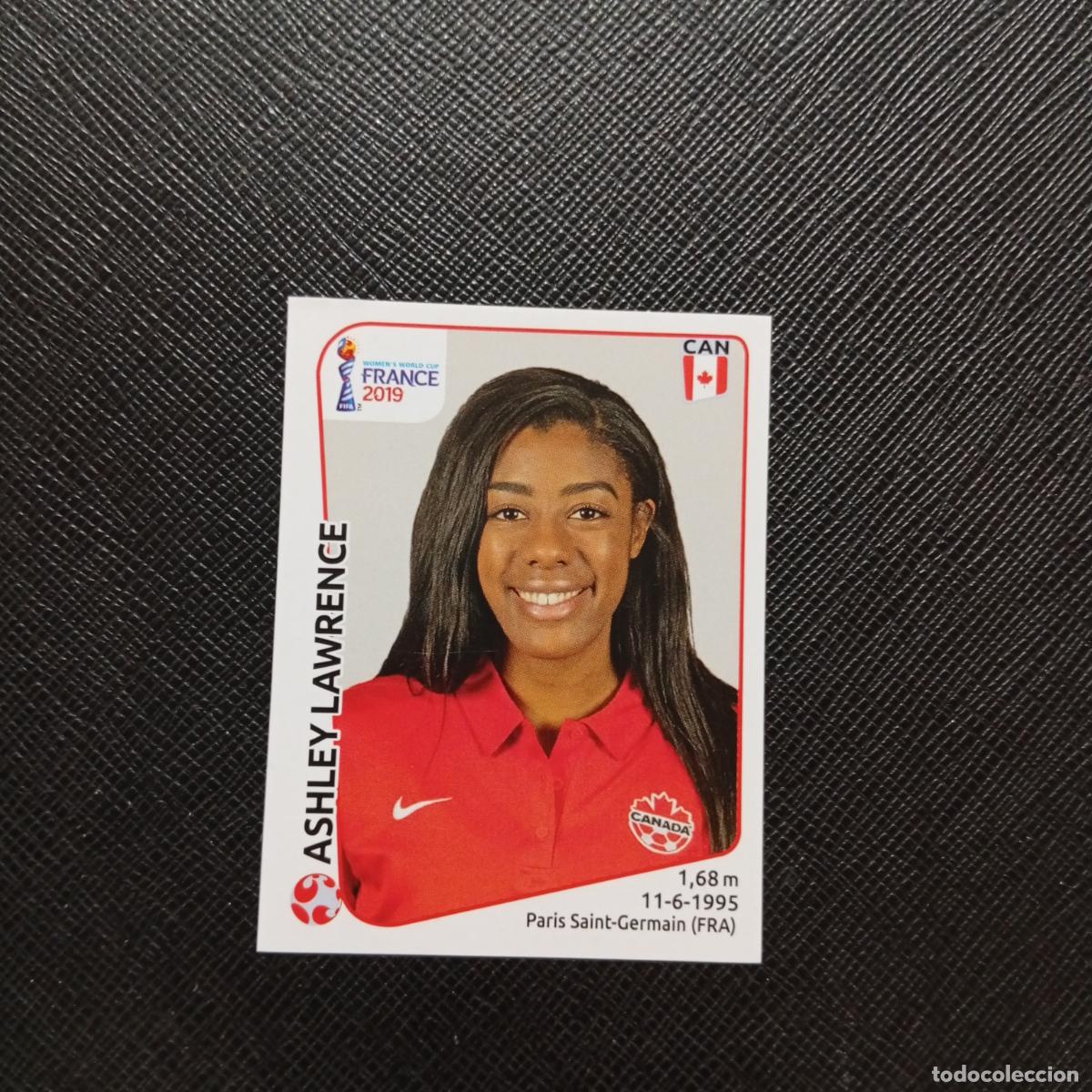 Cromos de F&uacute;tbol: 335 ASHLEY LAWRENCE CANADA PANINI FEMENINO WOMEN&acute;S MUNDIAL 2019 FRANCIA 19 - SIN PEGAR - A74 PG59