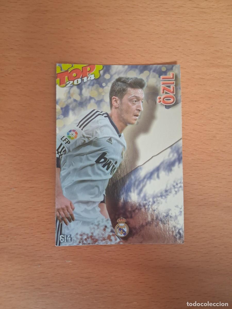 Cromos de F&uacute;tbol: Mundicromo Official Quiz Game Collection 2013 2014 TOP 2014 Real Madrid 614 Ozil Azul Liso