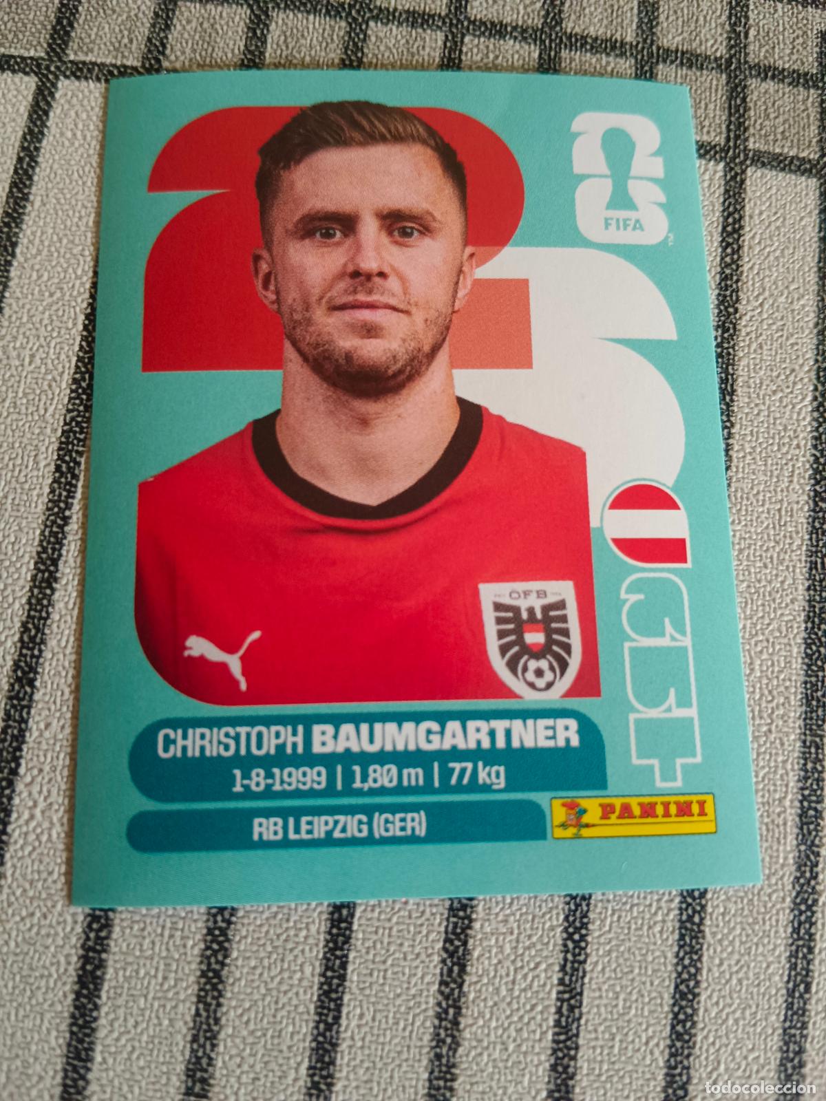 Cromos de F&uacute;tbol: MUNDIAL 2026 ESTADOS UNIDOS USA MEXICO MEJICO CANADA AUT 18 AUT18 BAUMGARTNER AUSTRALIA FIFA