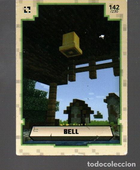 Cromos de f&uacute;tbol: CROMO DE CASA MOJANG Y PANINI MINECRAFT BELL DEL A&Ntilde;O 2020