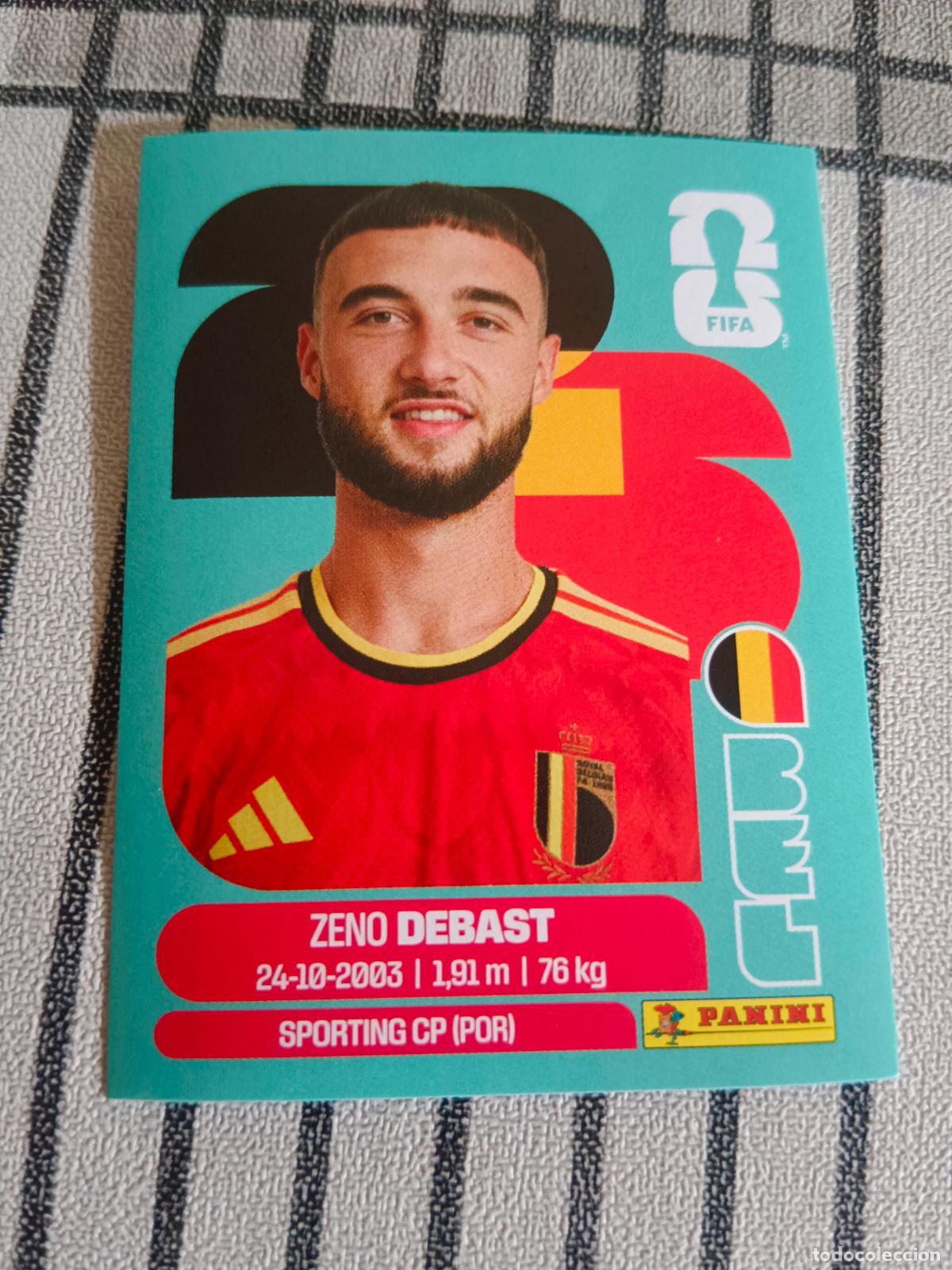 Cromos de F&uacute;tbol: MUNDIAL 2026 ESTADOS UNIDOS USA MEXICO MEJICO CANADA BEL 5 BEL5 ZEND DEBAST BELGICA FIFA