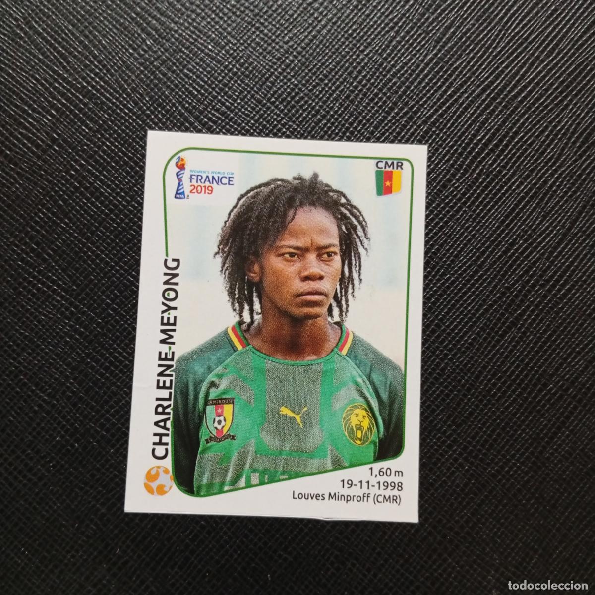 Cromos de F&uacute;tbol: 355 CHARLENEN MEYOUNG CAMERUN PANINI FEMENINO WOMEN&acute;S MUNDIAL 2019 FRANCIA 19 - SIN PEGAR - A74 PG60
