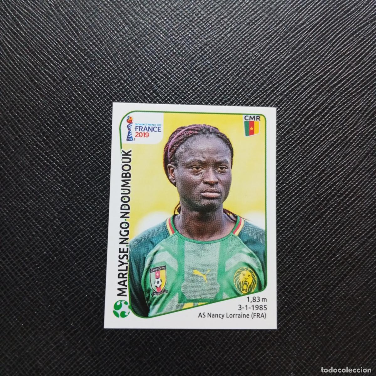 Cromos de F&uacute;tbol: 361 NDOUMBOUK CAMERUN PANINI FEMENINO WOMEN&acute;S MUNDIAL 2019 FRANCIA 19 - SIN PEGAR - A74 PG60