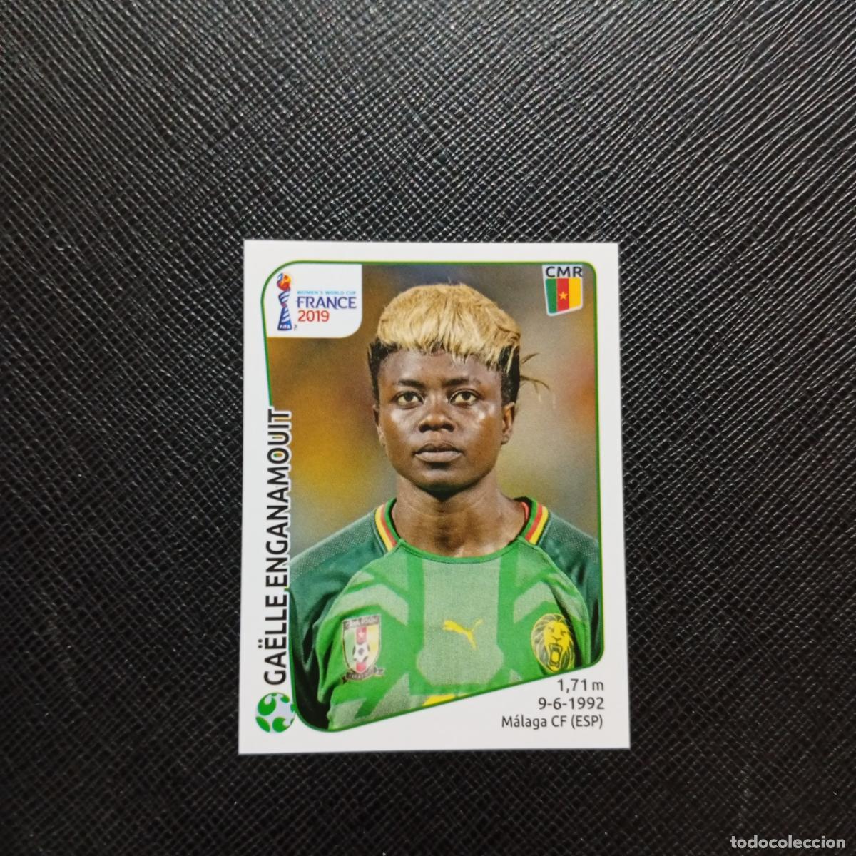 Cromos de F&uacute;tbol: 364 ENGANAMOUIT CAMERUN PANINI FEMENINO WOMEN&acute;S MUNDIAL 2019 FRANCIA 19 - SIN PEGAR - A74 PG61