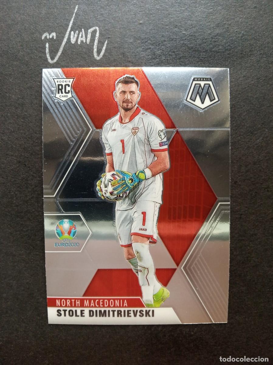 Cromos de f&uacute;tbol: N&ordm; 57 ROOKIE DIMITRIEVSKI MACEDONIA NORTE RAYO VALLECANO ⚽ PANINI &reg; MOSAIC UEFA EURO 2020 2021 20 21