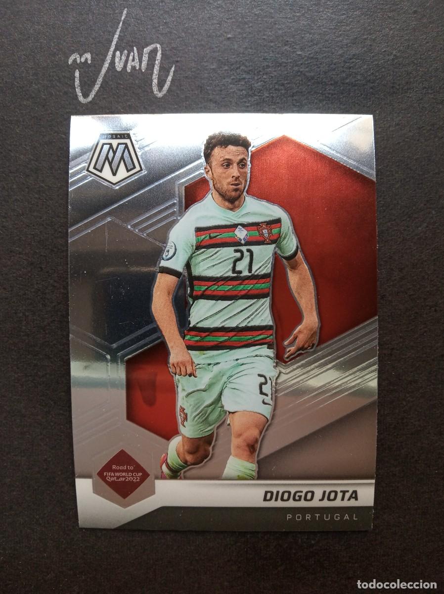 Cromos de f&uacute;tbol: N&ordm; 113 DIOGO JOTA PORTUGAL LIVERPOOL ⚽ PANINI &reg; MOSAIC FIFA ROAD TO WORLD CUP QATAR 2022 NUEVO