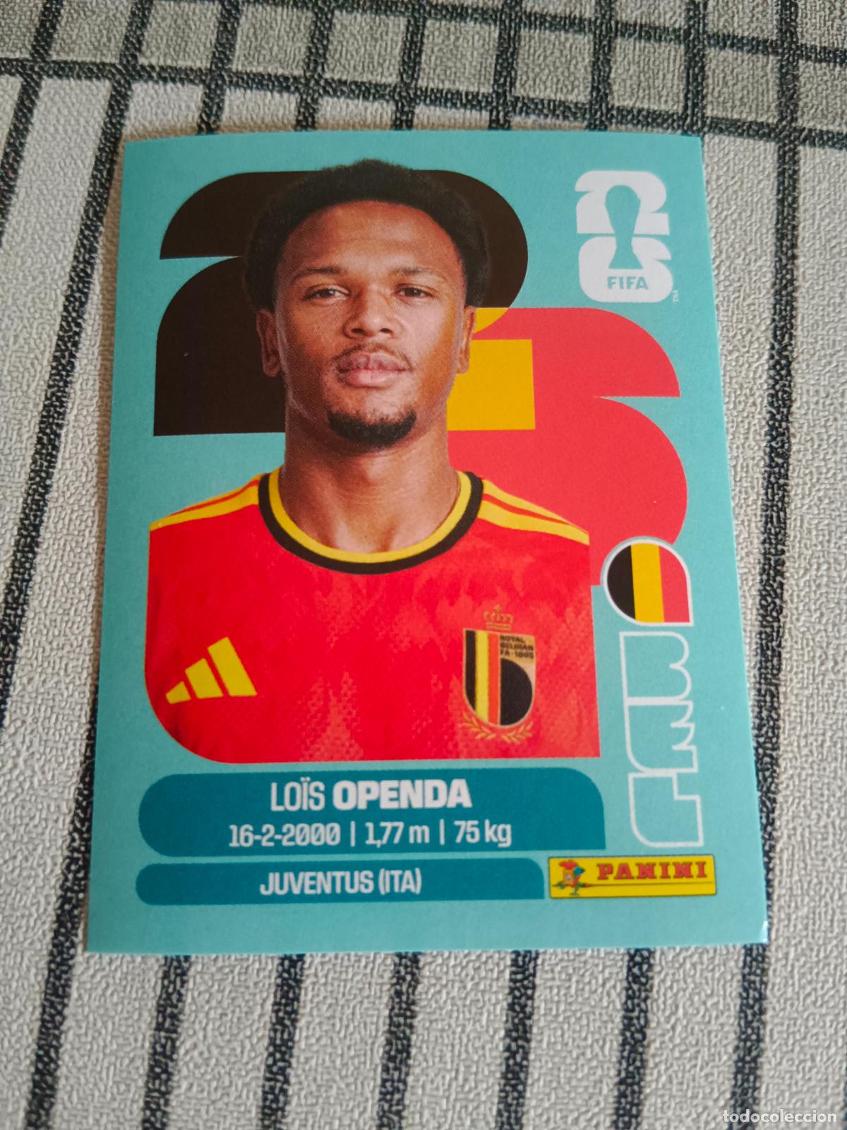 Cromos de F&uacute;tbol: MUNDIAL 2026 ESTADOS UNIDOS USA MEXICO MEJICO CANADA BEL 19 BEL19 LOIS OPENDA BELGICA FIFA