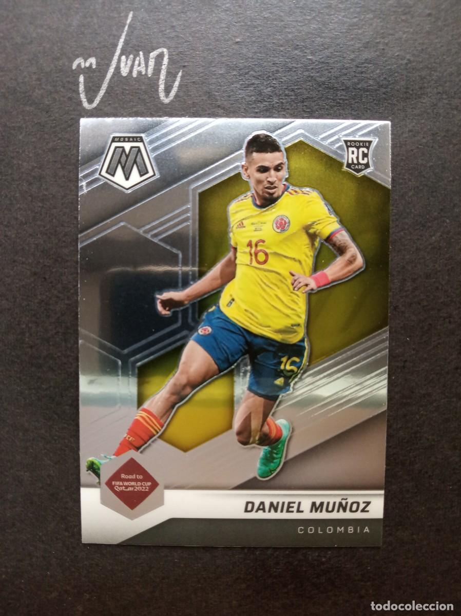 Cromos de F&uacute;tbol: ROOKIE DANIEL MU&Ntilde;OZ COLOMBIA CRYSTAL PALACE MUNDIAL 2026 ⚽ PANINI &reg; MOSAIC FIFA WORLD CUP QATAR 2022
