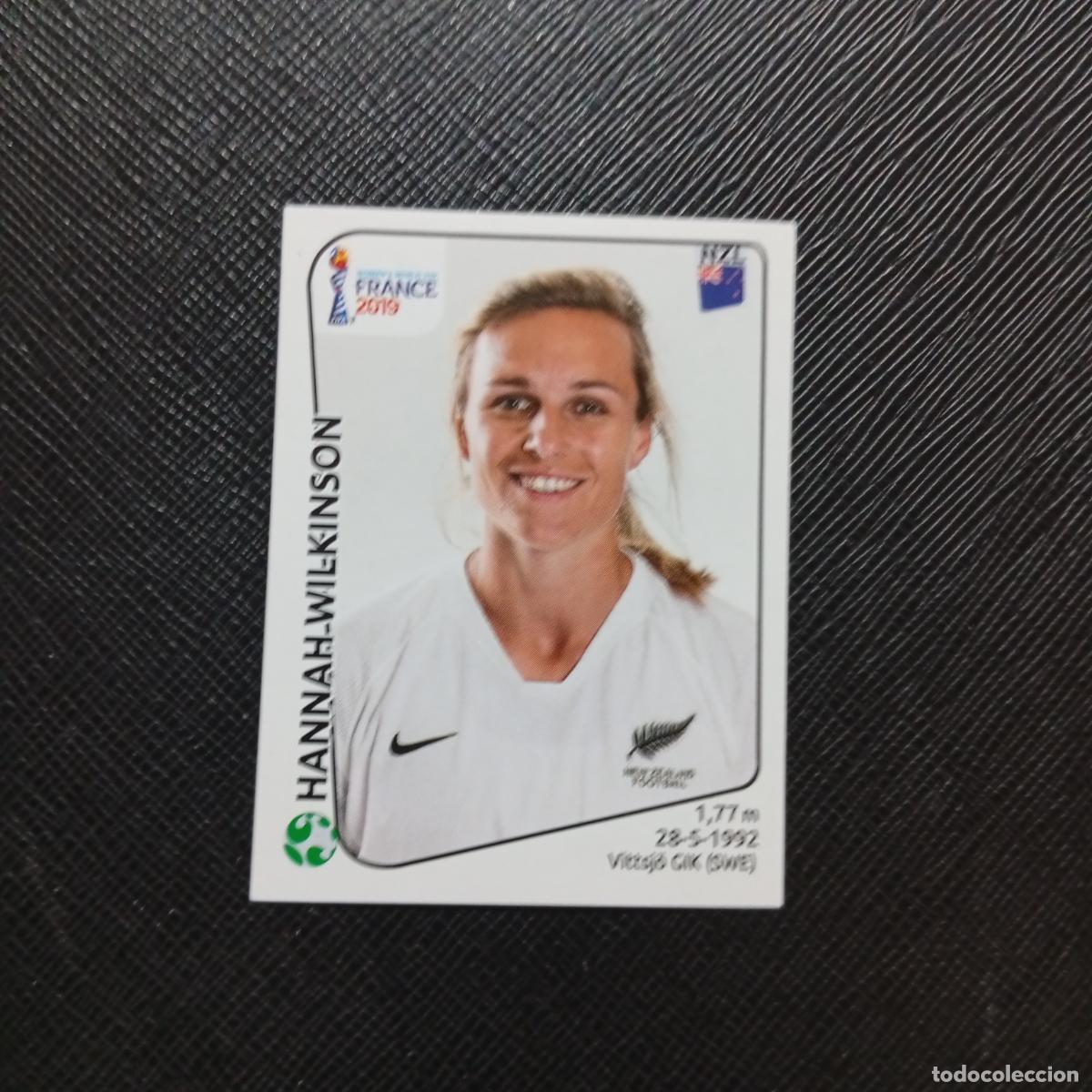 Cromos de F&uacute;tbol: 384 WILKINSON NUEVA ZELANDA PANINI FEMENINO WOMEN&acute;S MUNDIAL 2019 FRANCIA 19 SIN PEGAR A74 PG66