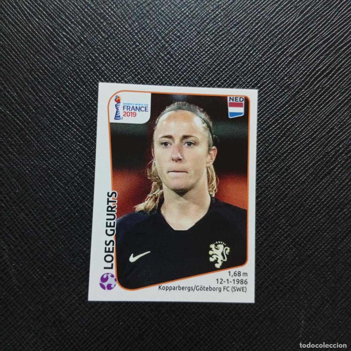 Cromos de F&uacute;tbol: 387 LEOES GEURTS HOLANDA PANINI FEMENINO WOMEN&acute;S MUNDIAL 2019 FRANCIA 19 - SIN PEGAR - A74 PG66