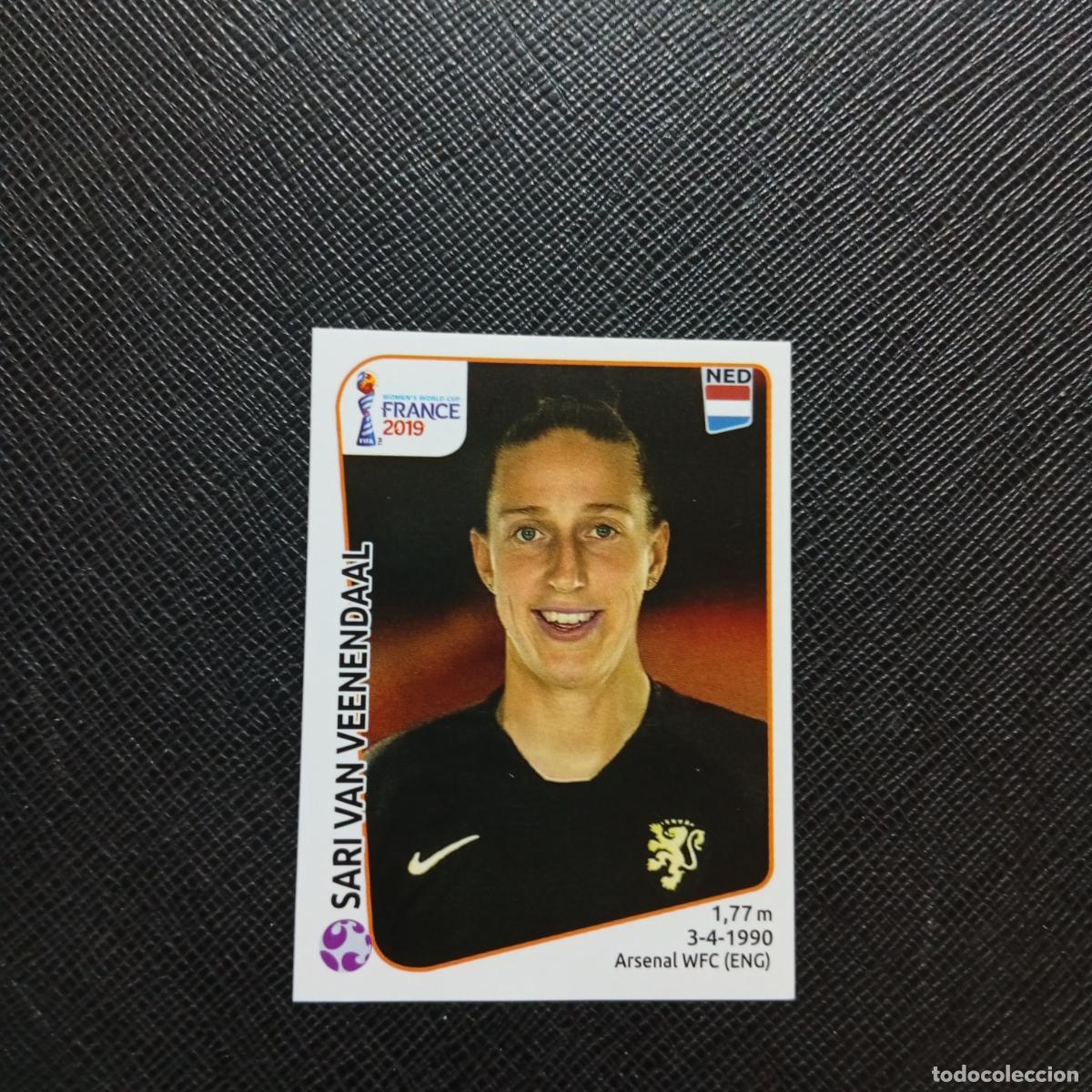 Cromos de F&uacute;tbol: 388 VAN VEENENDAAL HOLANDA PANINI FEMENINO WOMEN&acute;S MUNDIAL 2019 FRANCIA 19 - SIN PEGAR - A74 PG66