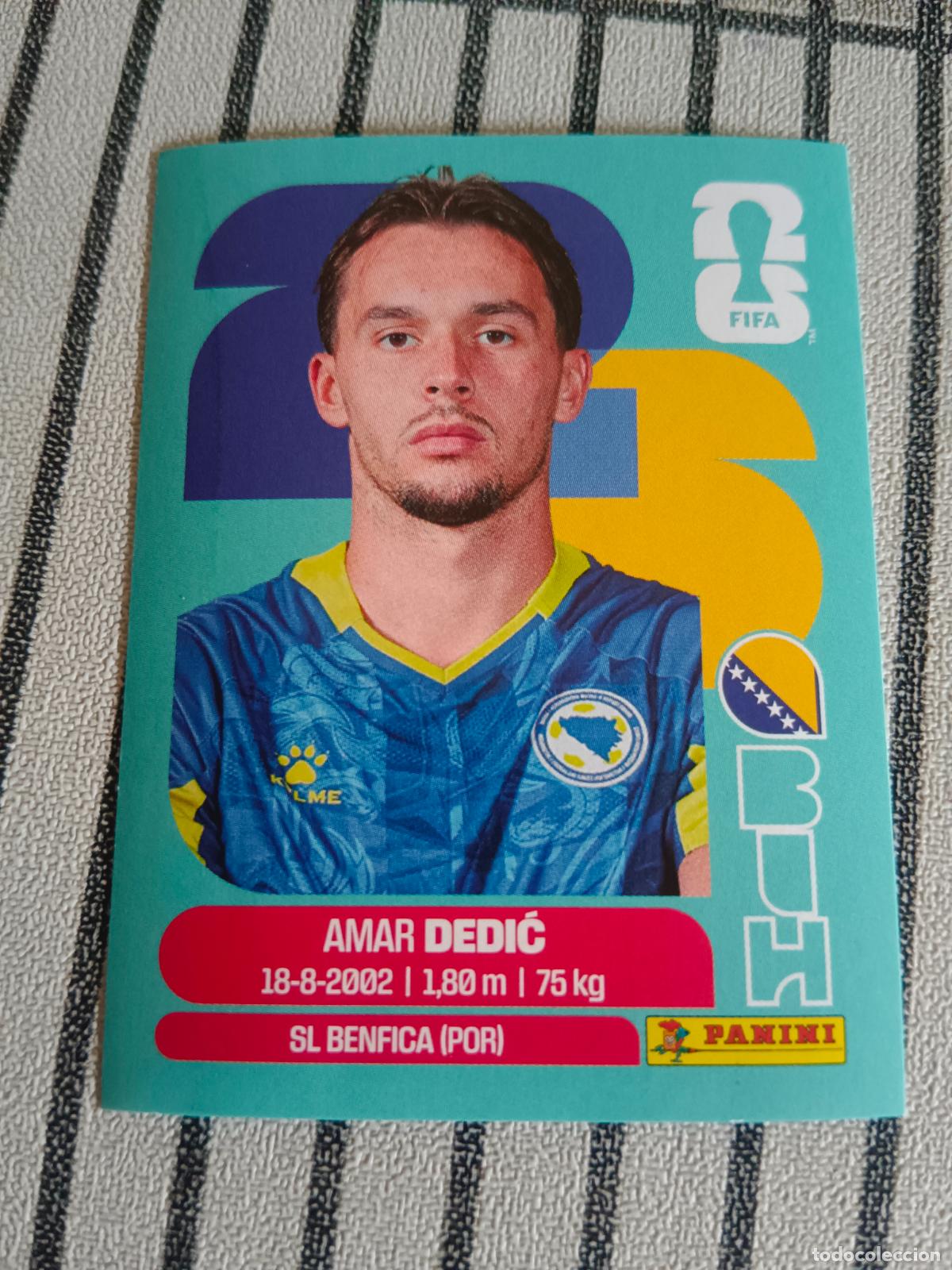 Cromos de F&uacute;tbol: MUNDIAL 2026 ESTADOS UNIDOS USA MEXICO MEJICO CANADA BIH 3 BIH3 AMAR DEDIC BOSNIA I HERZEGOVINA