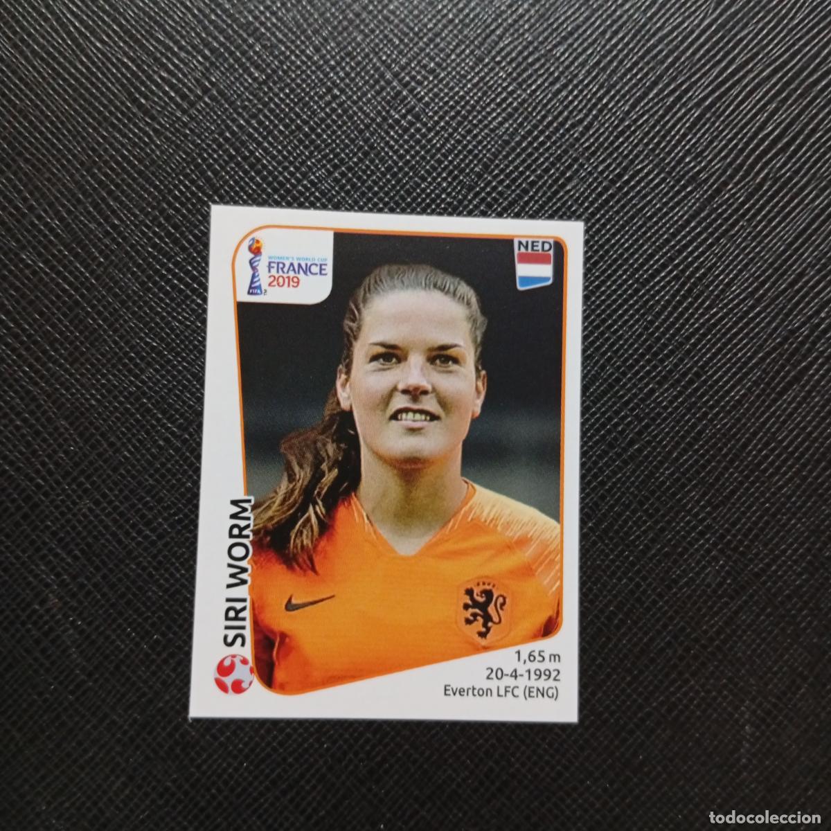Cromos de F&uacute;tbol: 392 SIRI WORM HOLANDA PANINI FEMENINO WOMEN&acute;S MUNDIAL 2019 FRANCIA 19 - SIN PEGAR - A74 PG66