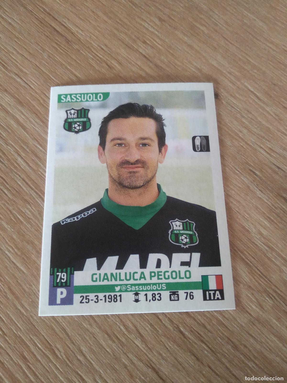 Fu&szlig;ball-Sticker: 504 GIANLUCA PEGOLO SASSUOLO CROMO FUTBOL PANINI LIGA ITALIA 15-16 CALCIATORI 2015-2016