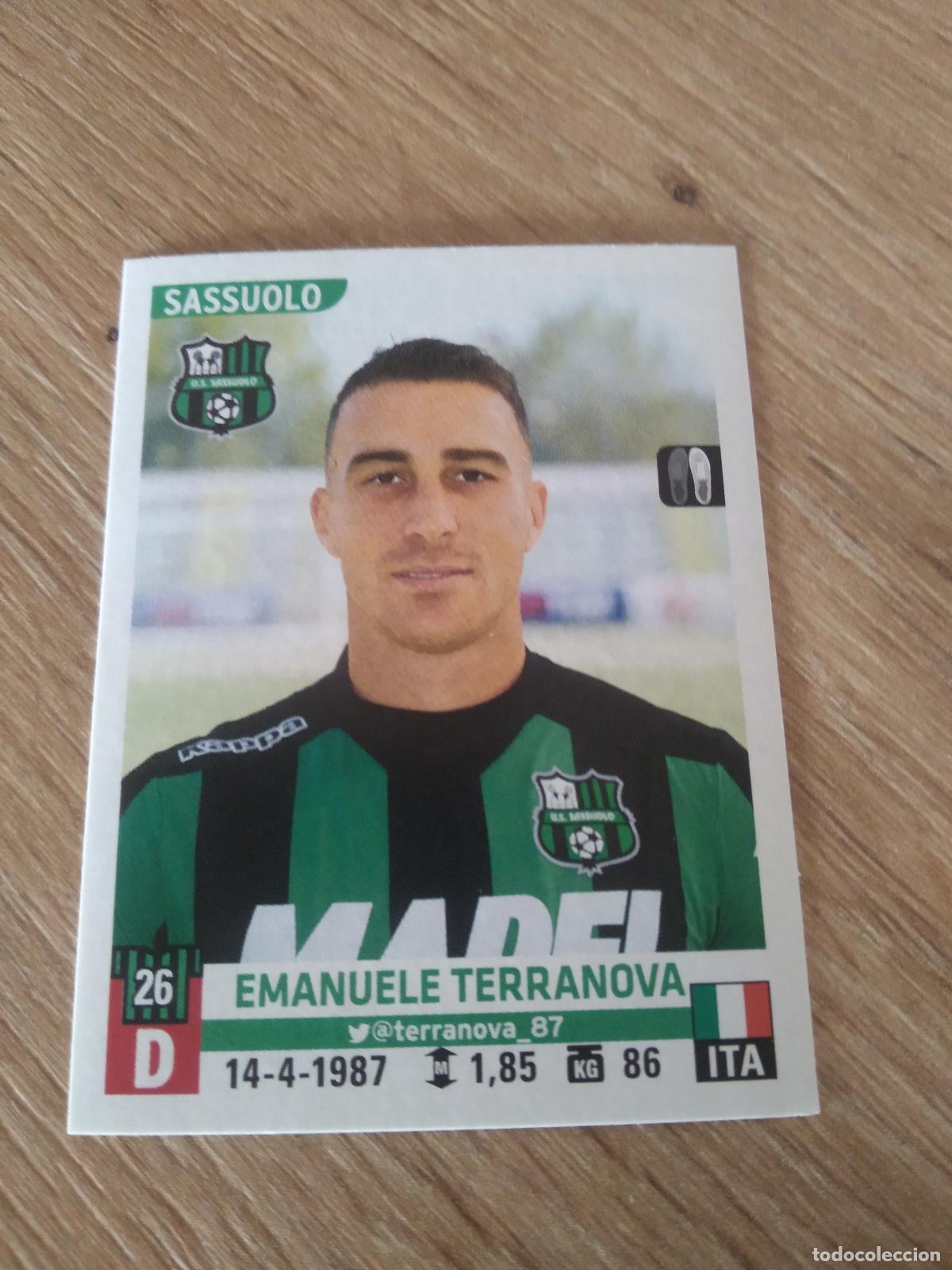 Fu&szlig;ball-Sticker: 507 EMANUELE TERRANOVA SASSUOLO CROMO FUTBOL PANINI LIGA ITALIA 15-16 CALCIATORI 2015-2016
