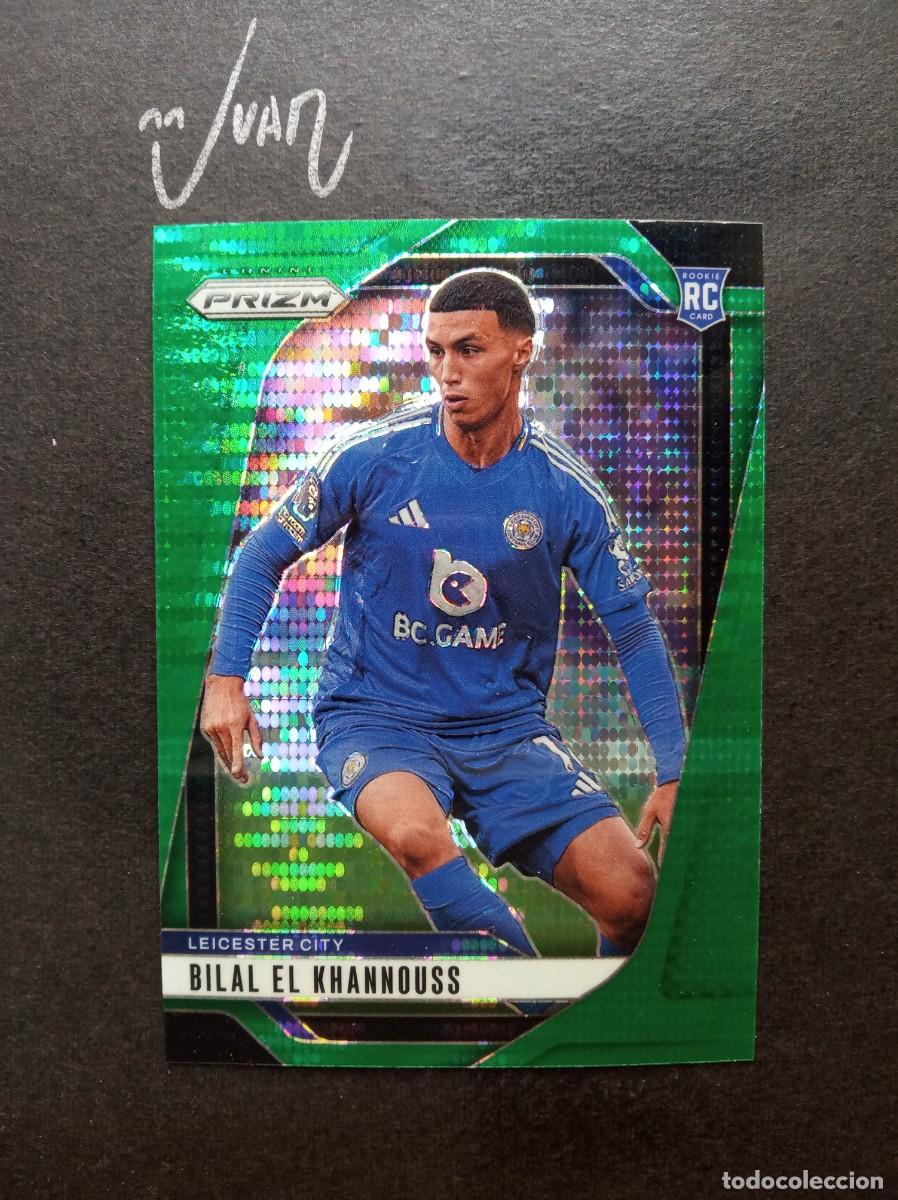 Cromos de Futebol: PARALELA ROOKIE KHANNOUSS LEICESTER MARRUECOS MUNDIAL 2026 ⚽ PANINI &reg; PRIZM PREMIER 2024 2025 24 25