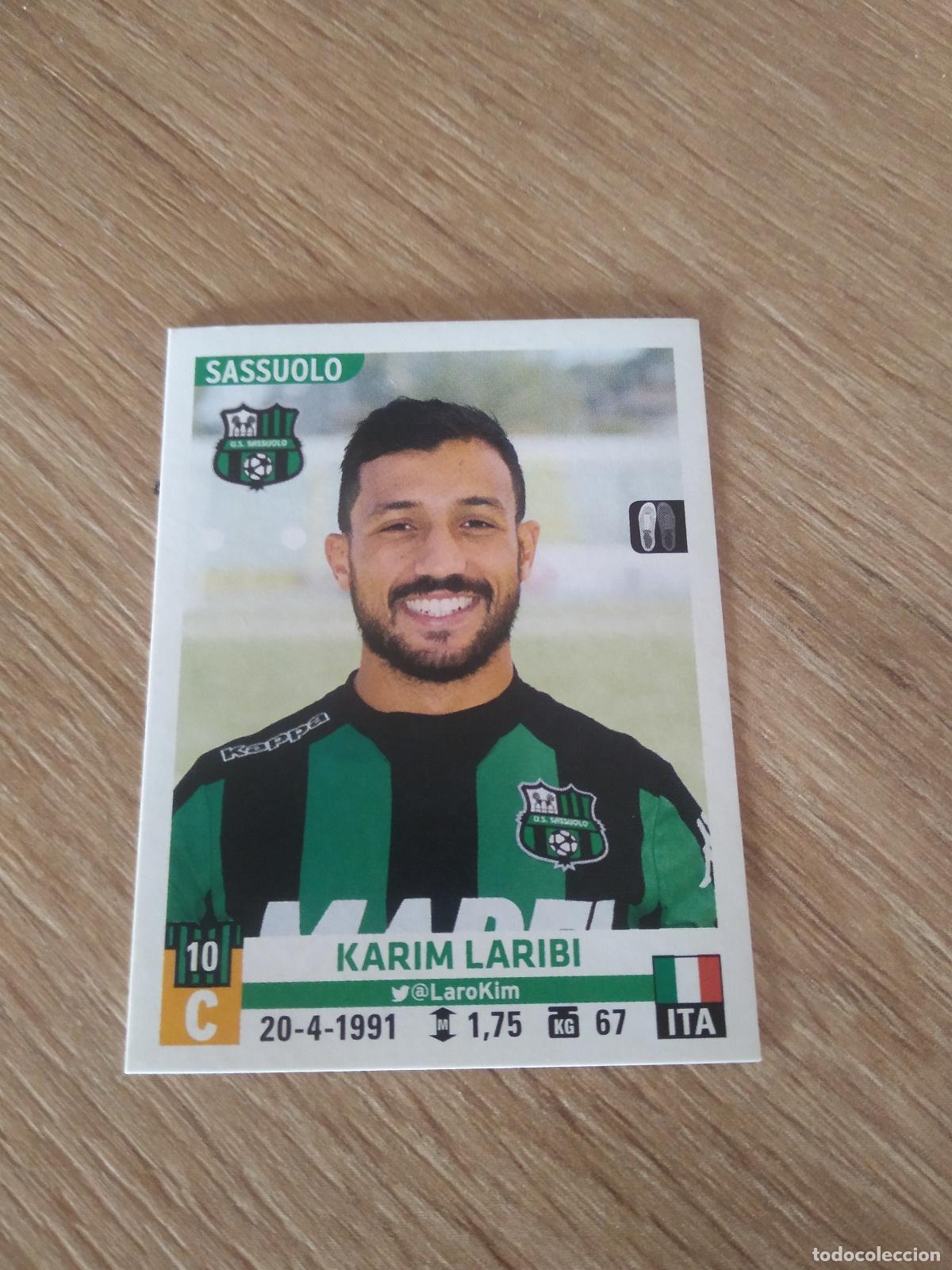 Cromos de Futebol: 513 KARIM LARIBI SASSUOLO CROMO FUTBOL PANINI LIGA ITALIA 15-16 CALCIATORI 2015-2016