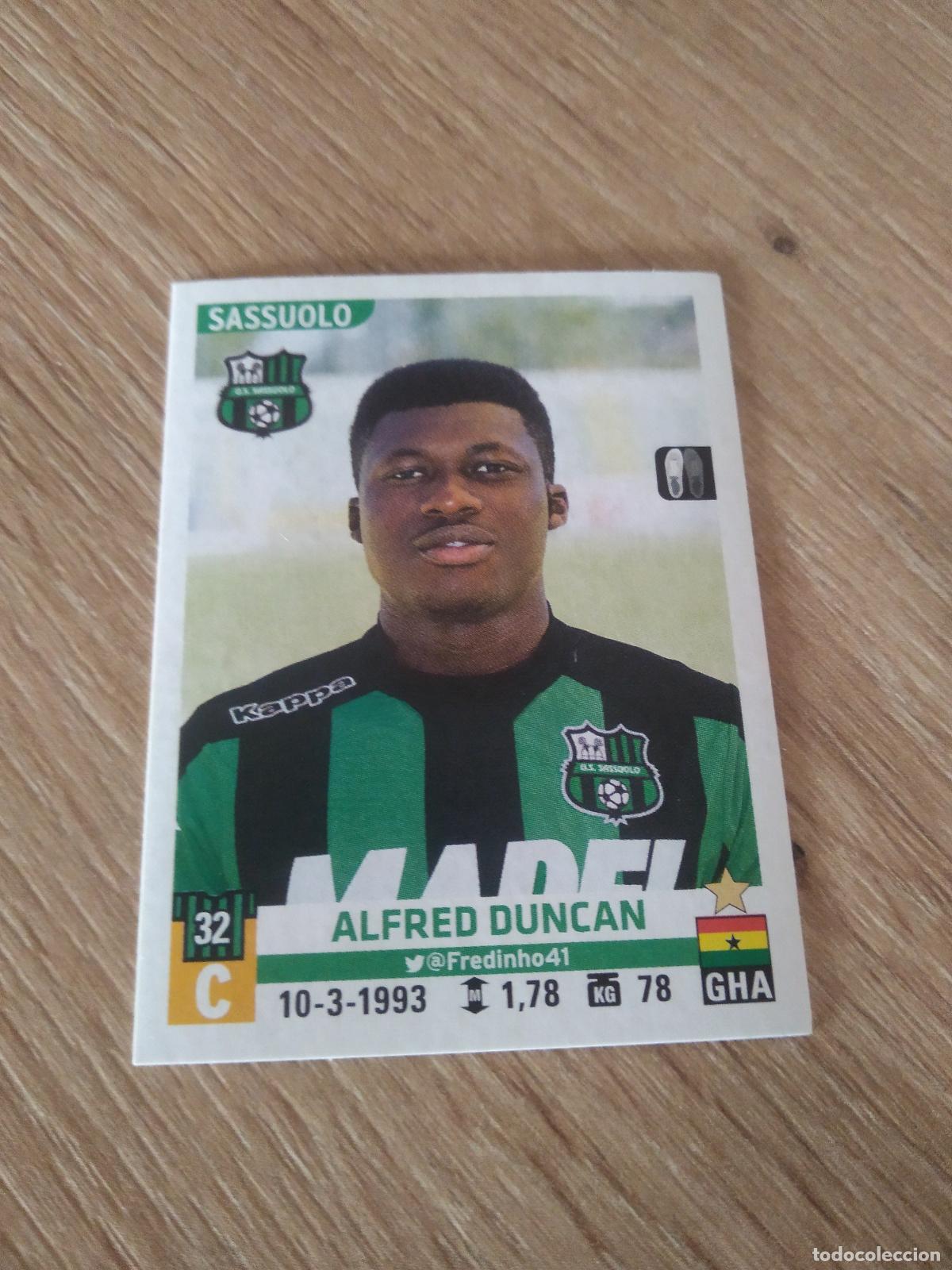 Cromos de Futebol: 515 ALFRED DUNCAN SASSUOLO CROMO FUTBOL PANINI LIGA ITALIA 15-16 CALCIATORI 2015-2016