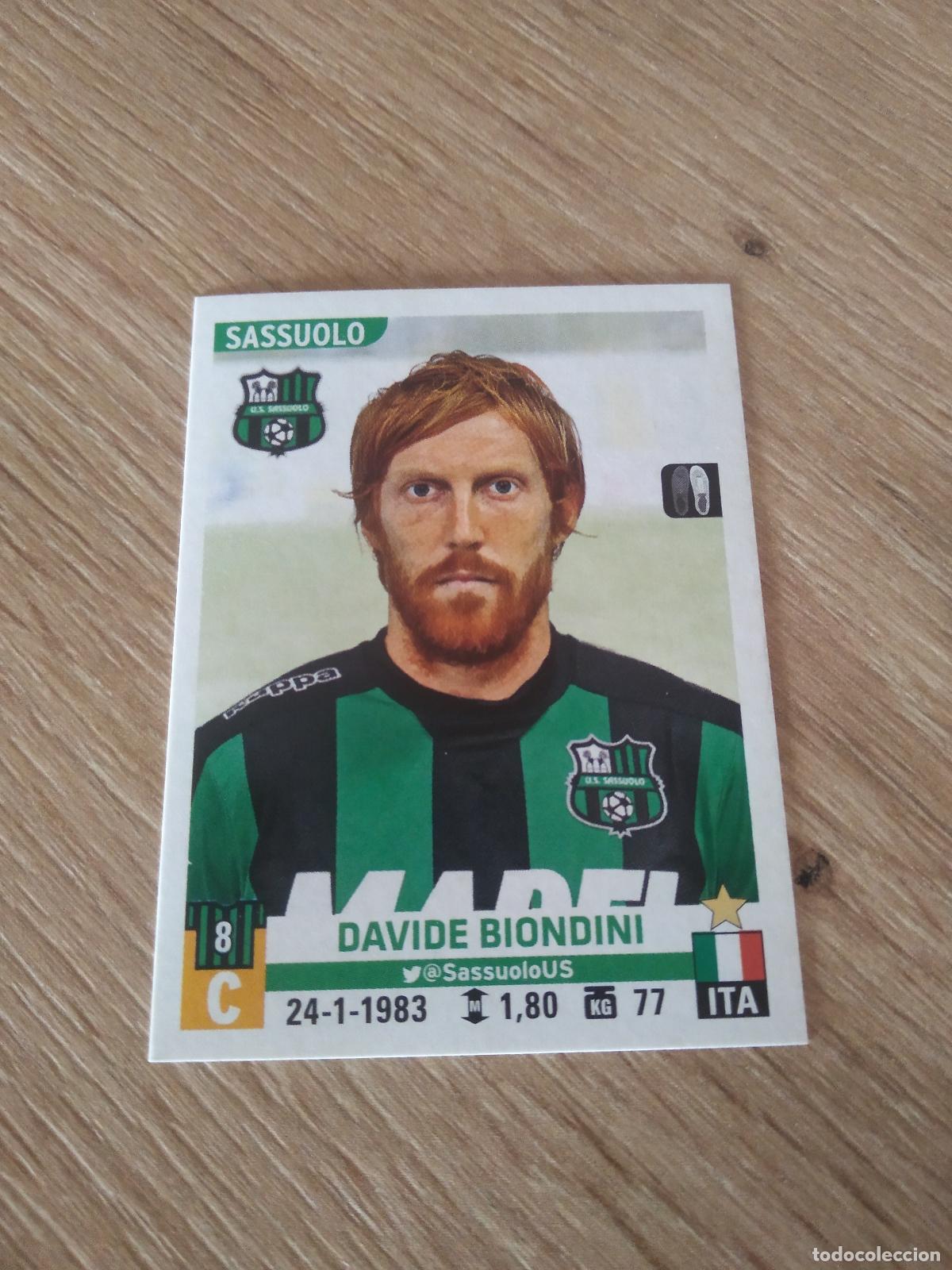 Cromos de Futebol: 516 DAVIDE BIONDINI SASSUOLO CROMO FUTBOL PANINI LIGA ITALIA 15-16 CALCIATORI 2015-2016