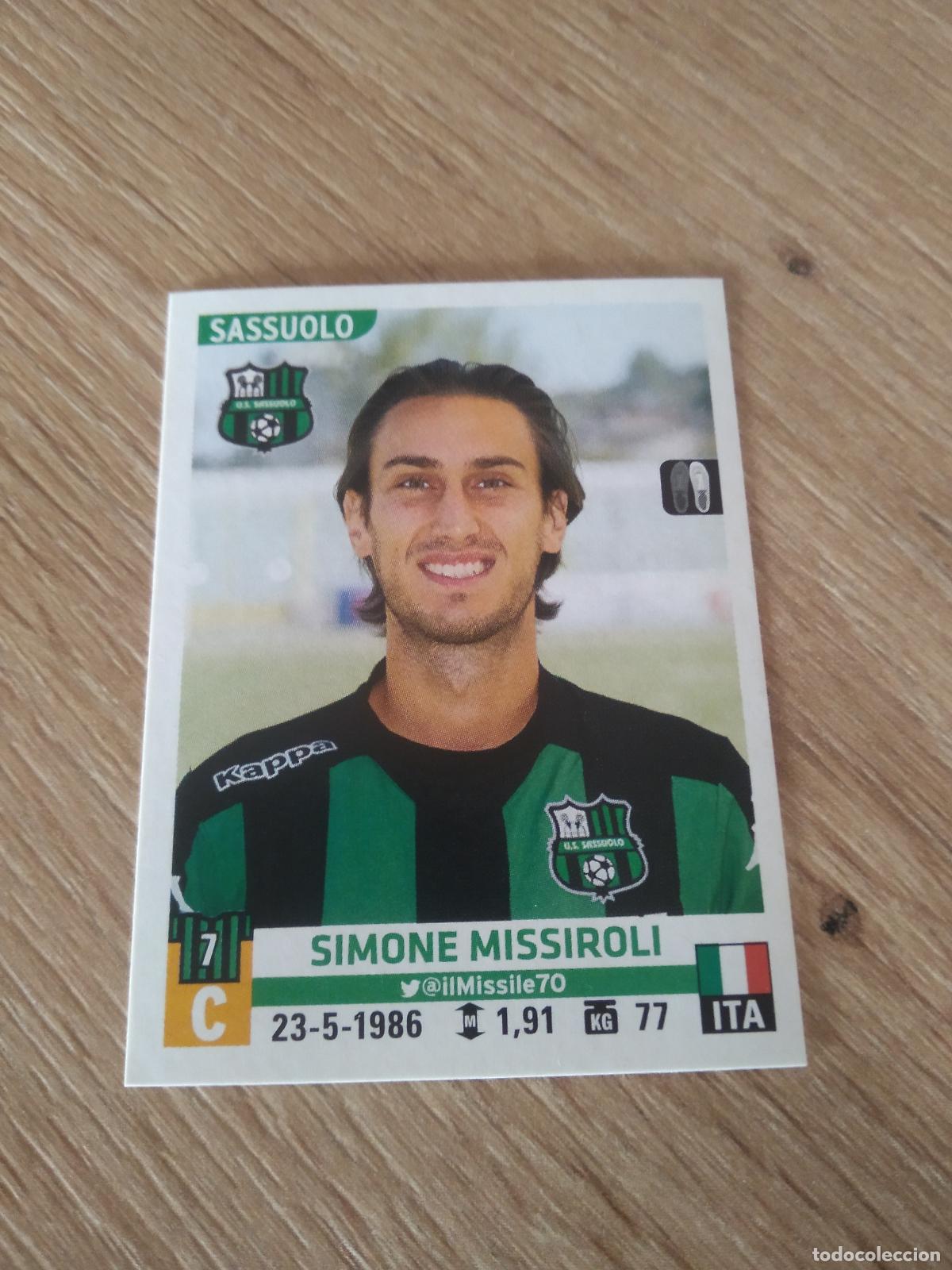 Cromos de Futebol: 517 SIMONE MISSIROLI SASSUOLO CROMO FUTBOL PANINI LIGA ITALIA 15-16 CALCIATORI 2015-2016