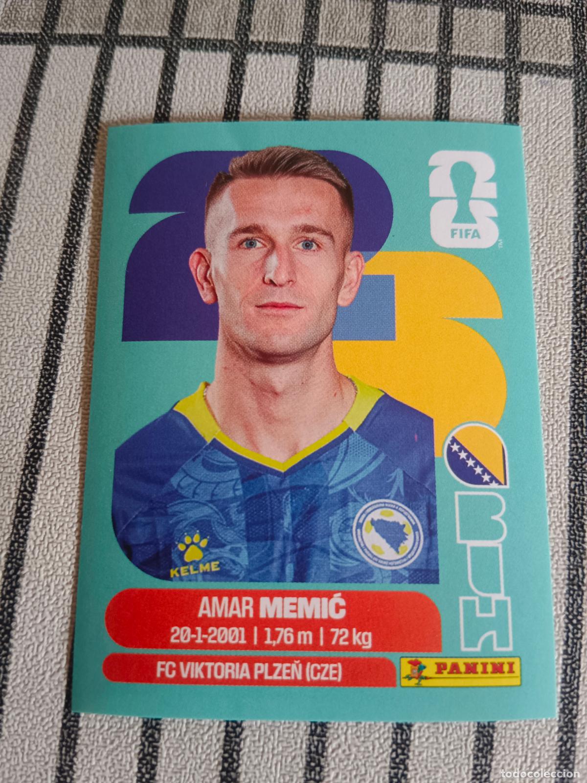 Cromos de Futebol: MUNDIAL 2026 ESTADOS UNIDOS USA MEXICO MEJICO CANADA BIH 16 BIH16 AMAR MEMIC BOSNIA I HERZEGOVINA