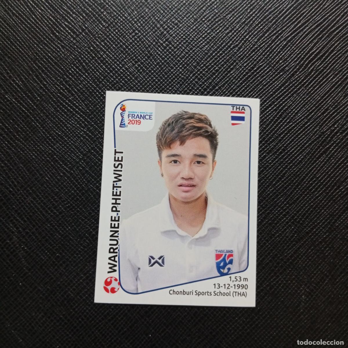 Cromos de Futebol: 431 PHETWISET THAILANDIA PANINI FEMENINO WOMEN&acute;S MUNDIAL 2019 FRANCIA 19 - SIN PEGAR - A74 PG71