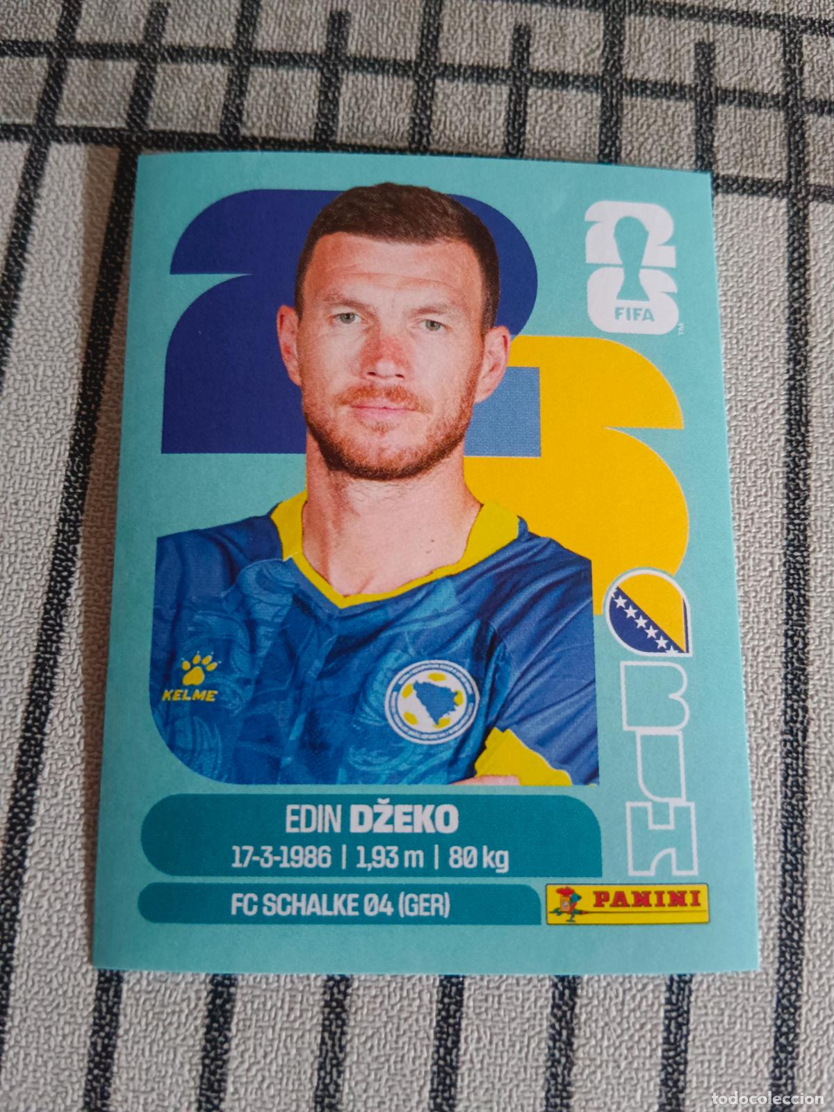 Cromos de Futebol: MUNDIAL 2026 ESTADOS UNIDOS USA MEXICO MEJICO CANADA BIH 18 BIH18 EDIN DZEKO BOSNIA I HERZEGOVINA