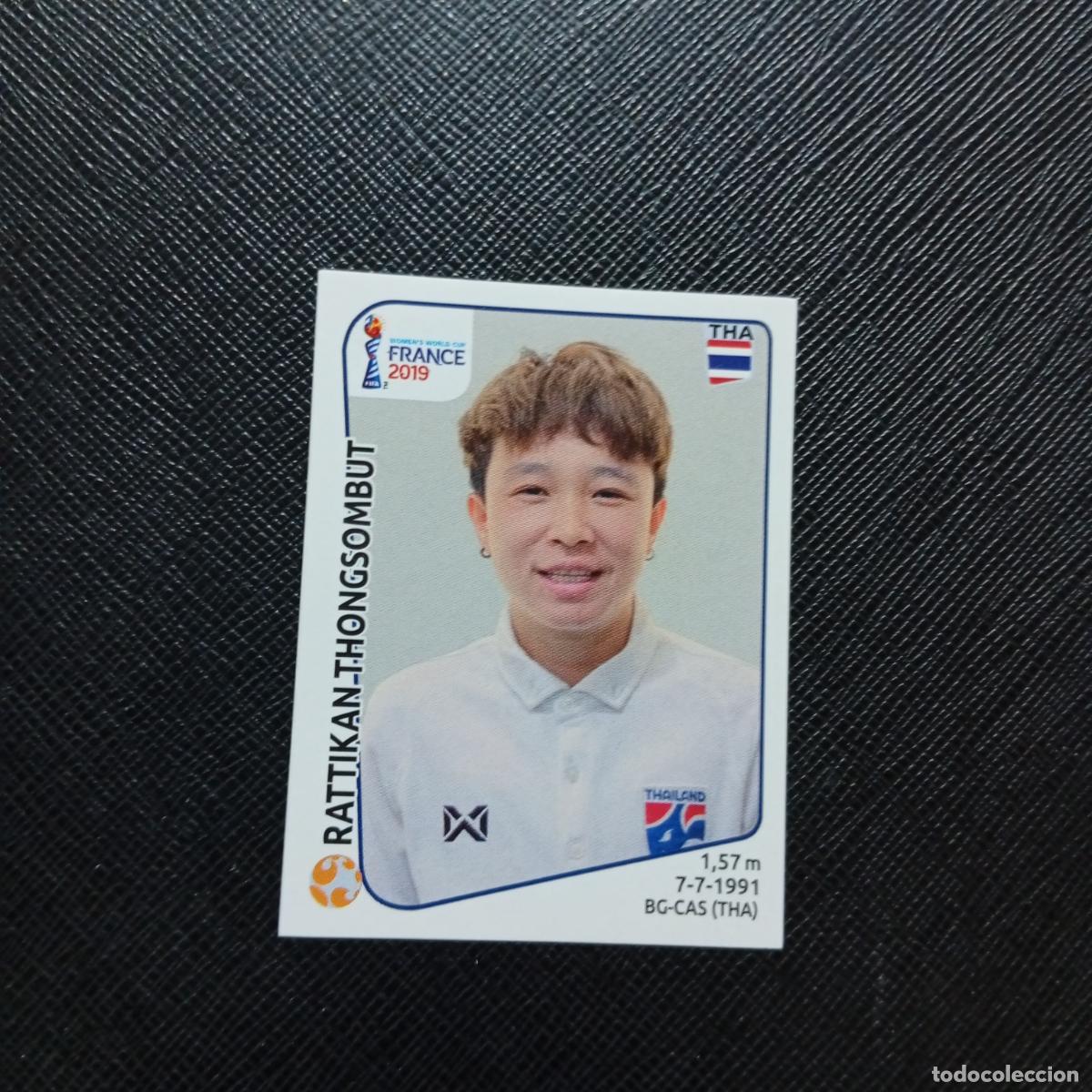 Cromos de Futebol: 436 THONGSOMBUT THAILANDIA PANINI FEMENINO WOMEN&acute;S MUNDIAL 2019 FRANCIA 19 - SIN PEGAR - A74 PG71
