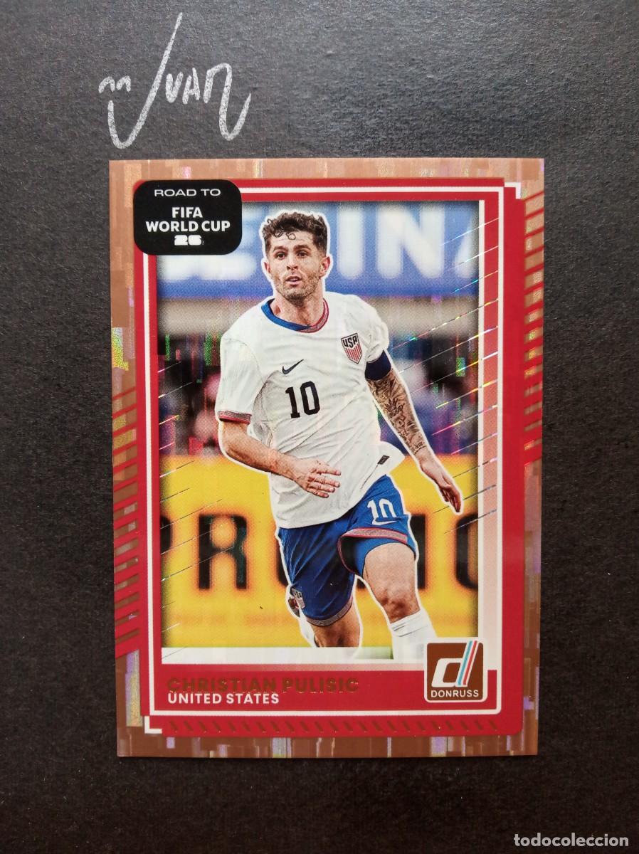 Cromos de F&uacute;tbol: 25 BRONZE PULISIC UNITED STATES MILAN ⚽ PANINI &reg; DONRUSS ROAD FIFA WORLD CUP 2026 MUNDIAL 25 26