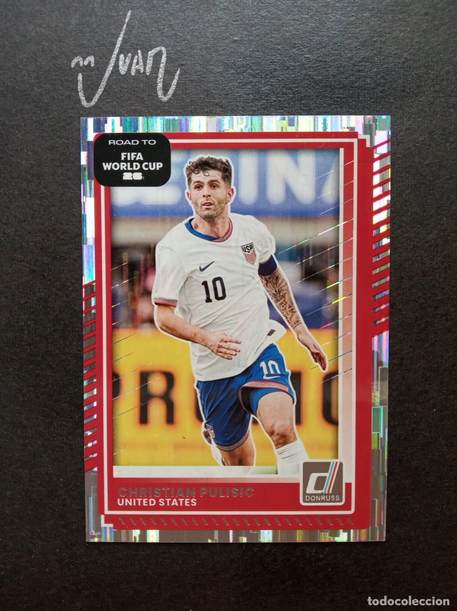 Cromos de F&uacute;tbol: 25 SILVER PULISIC UNITED STATES MILAN ⚽ PANINI &reg; DONRUSS ROAD FIFA WORLD CUP 2026 MUNDIAL 25 26