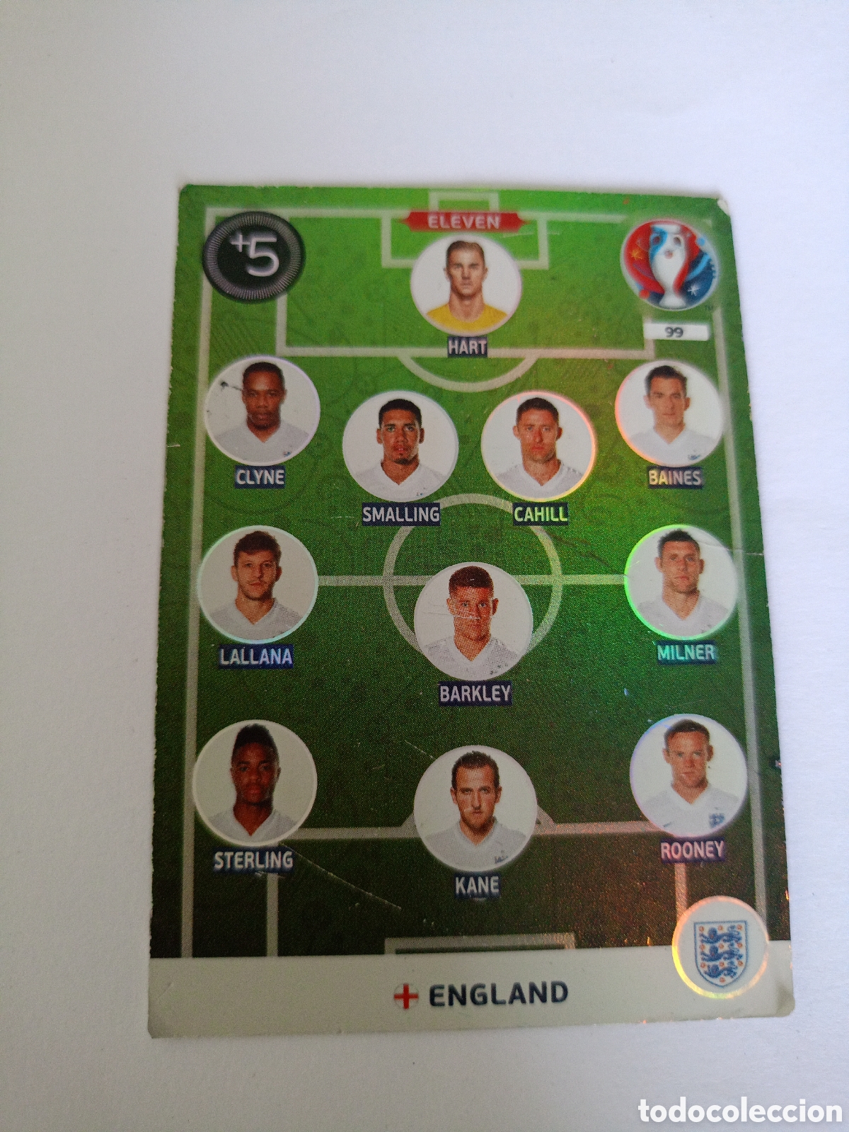 Cromos de F&uacute;tbol: 135 Fans Line Up Alineaci&oacute;n INGLATERRA Harry Kane panini adrenalyn euro 2020 Preview 19 20 eurocopa