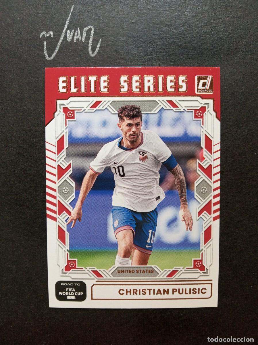 Cromos de F&uacute;tbol: 3 ELITE SERIES PULISIC UNITED STATES MILAN ⚽ PANINI &reg; DONRUSS ROAD FIFA WORLD CUP 2026 MUNDIAL 25 26