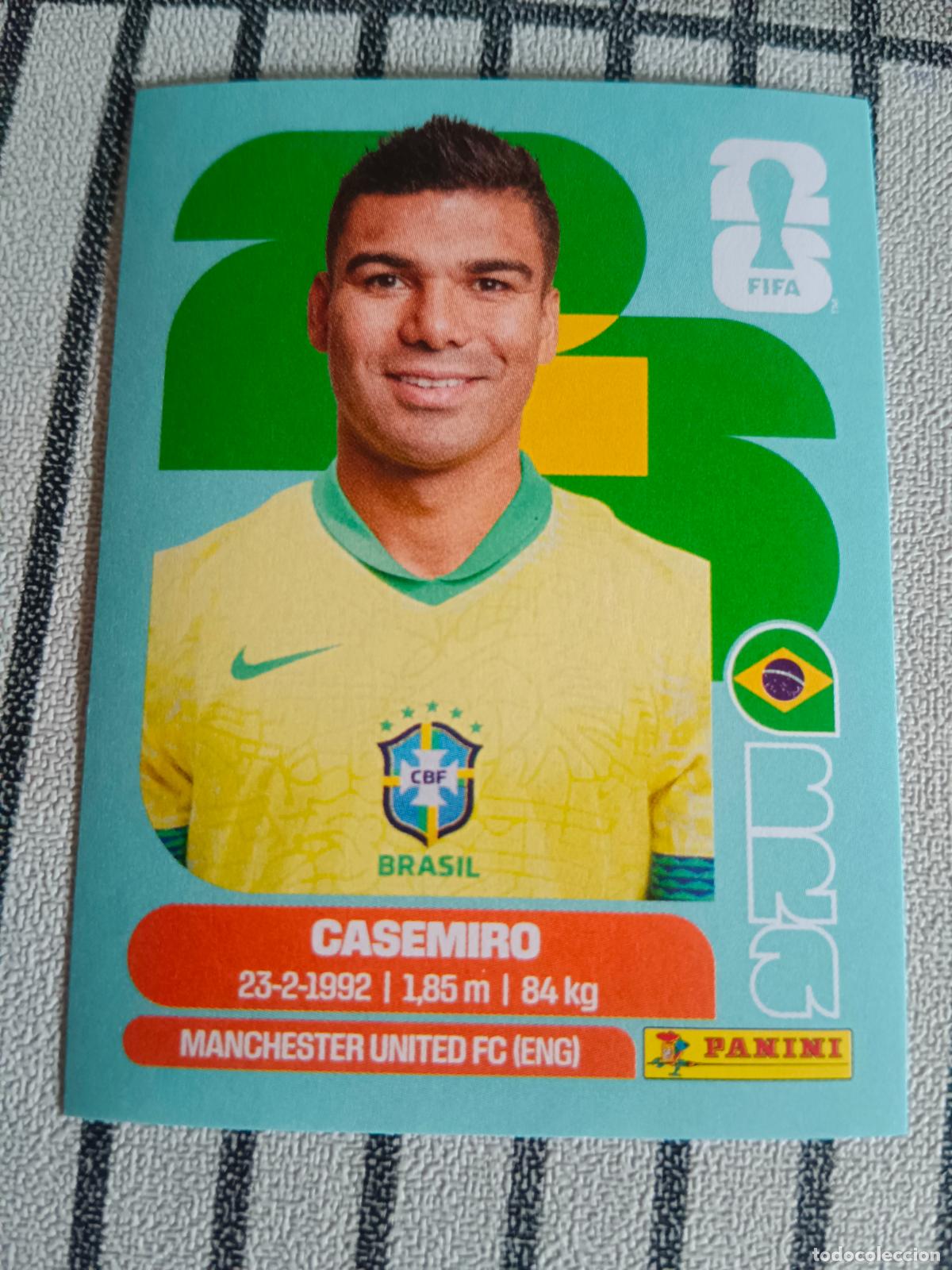 Cromos de Futebol: MUNDIAL 2026 ESTADOS UNIDOS USA MEXICO MEJICO CANADA BRA 10 BRA10 CASEMIRO BRASIL FIFA WORLD