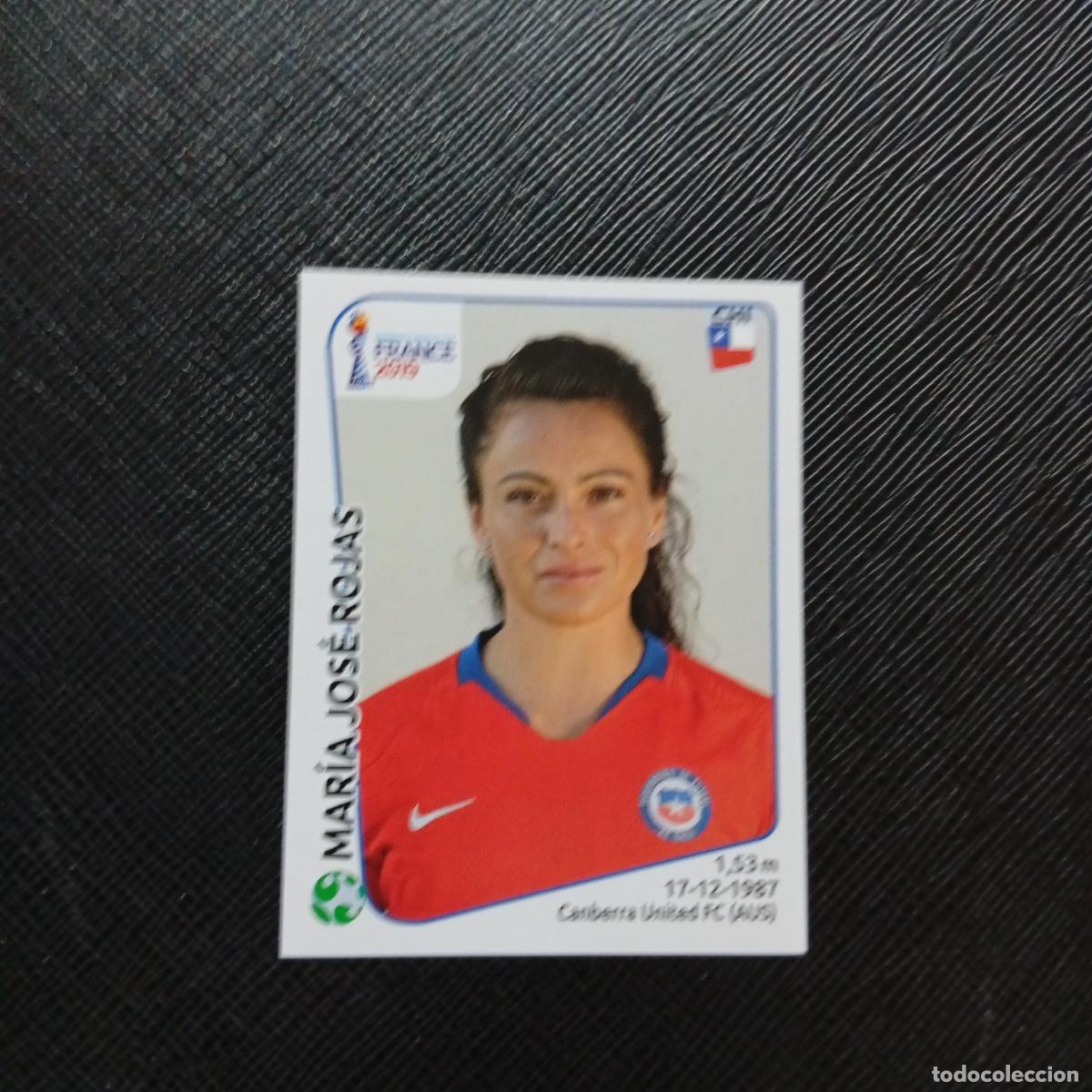 Cromos de Futebol: 456 MARIA JOSE ROJAS CHILE PANINI FEMENINO WOMEN&acute;S MUNDIAL 2019 FRANCIA 19 - SIN PEGAR - A74 PG72