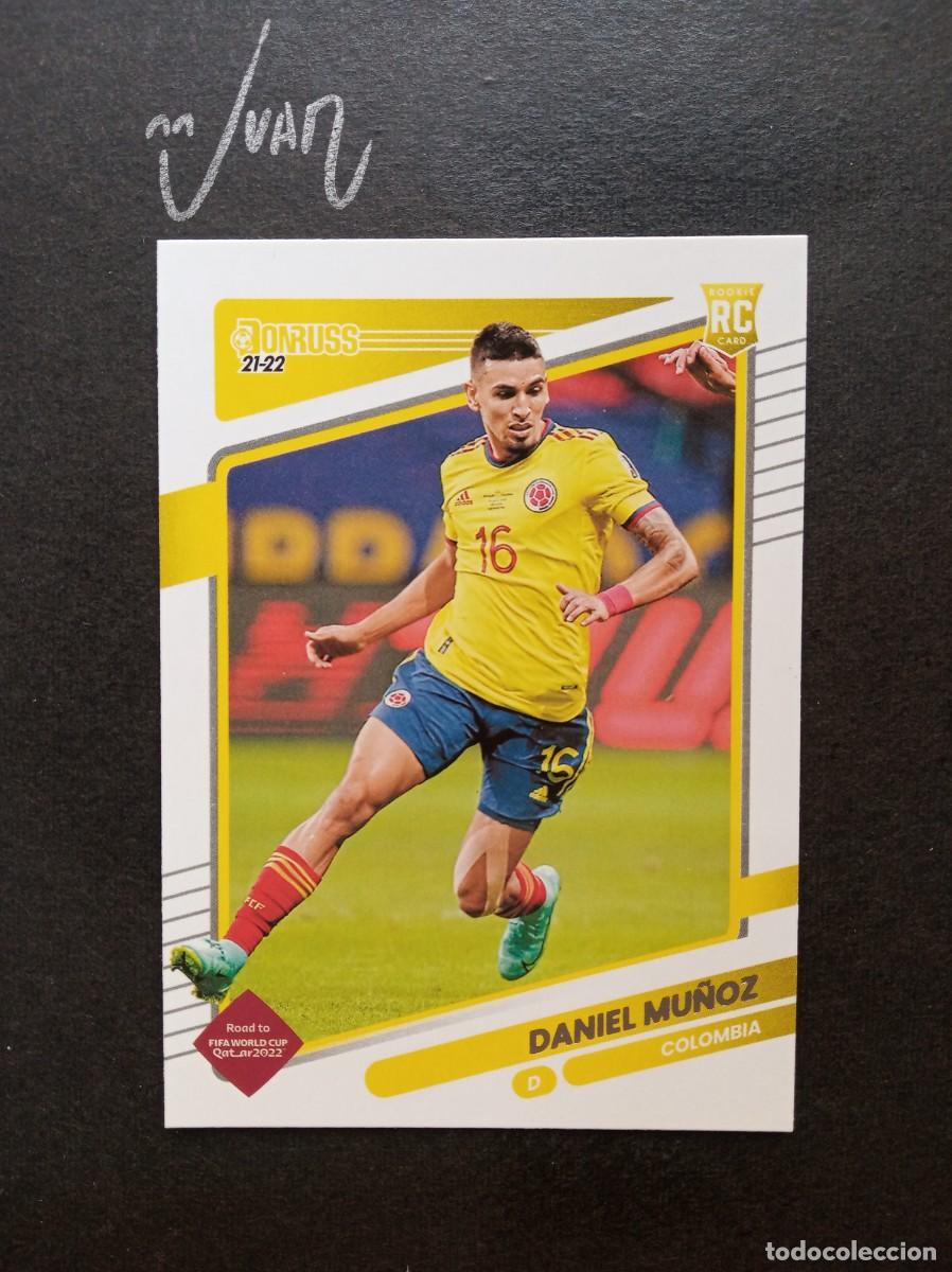 Cromos de Futebol: ROOKIE DANIEL MU&Ntilde;OZ COLOMBIA CRYSTAL PALACE 2026 ⚽ PANINI &reg; DONRUSS FIFA MUNDIAL 2021 2022 21 22