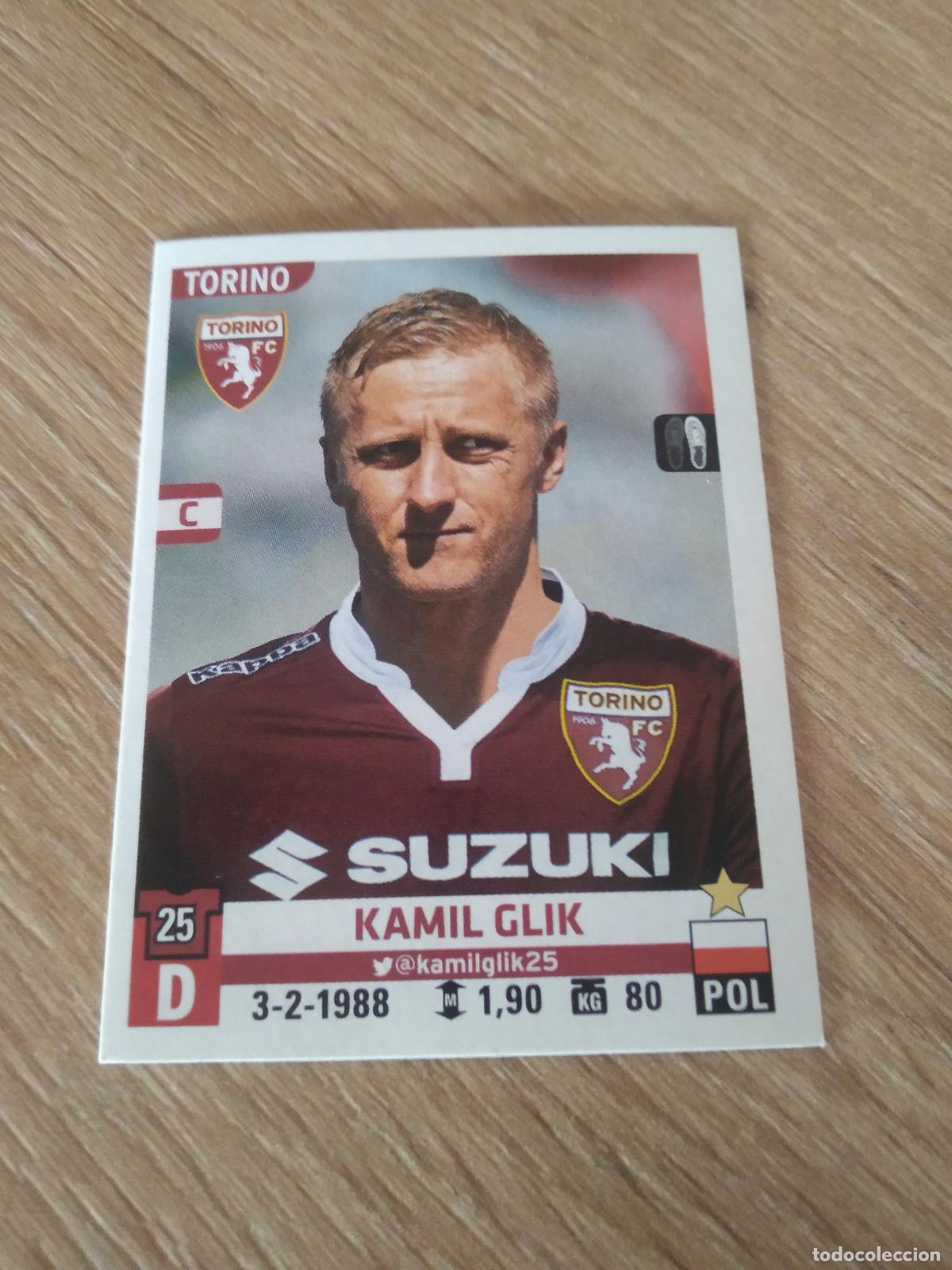 Cromos de Futebol: 534 KAMIL GLIK TORINO CROMO FUTBOL PANINI LIGA ITALIA 15-16 CALCIATORI 2015-2016