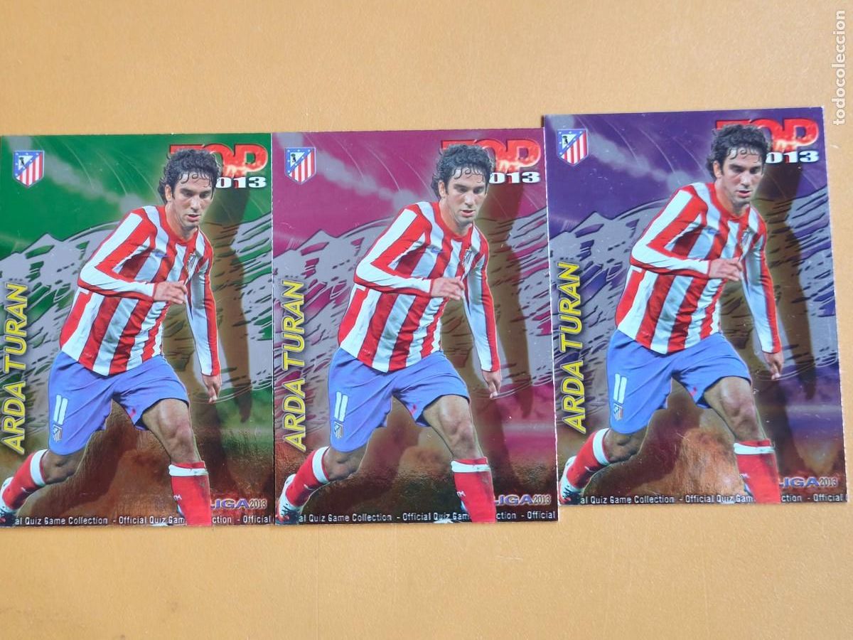 Fu&szlig;ball-Sticker: arda turan, liga 2013 top, mundicromo