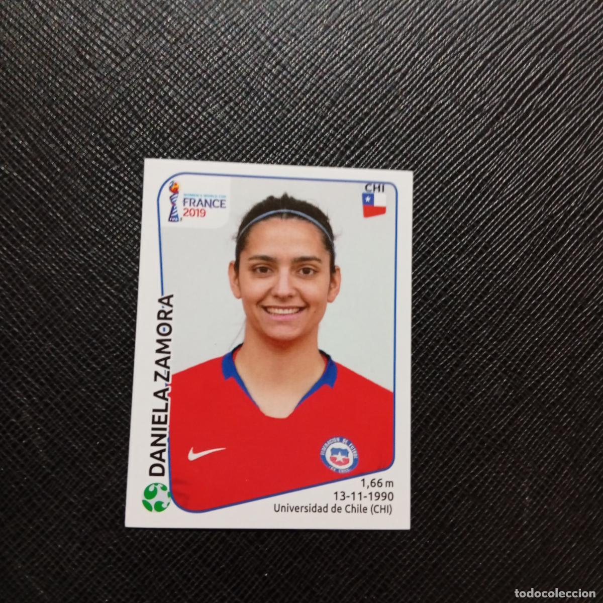 Fu&szlig;ball-Sticker: 458 DENIELA ZAMORA CHILE PANINI FEMENINO WOMEN&acute;S MUNDIAL 2019 FRANCIA 19 - SIN PEGAR - A74 PG72