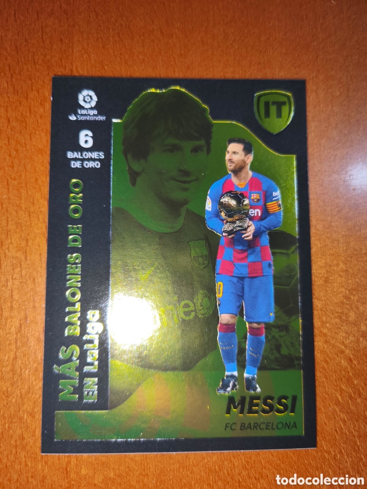 Fu&szlig;ball-Sticker: Messi Isla Del Tesoro n&deg;9 liga este 21/22 Barcelona