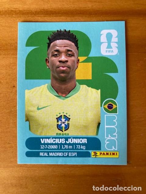 Figurine di Calcio: VINICIUS JUNIOR - BRASIL - N&ordm;14 - MUNDIAL DE FUTBOL - FIFA WORLD CUP - 2026