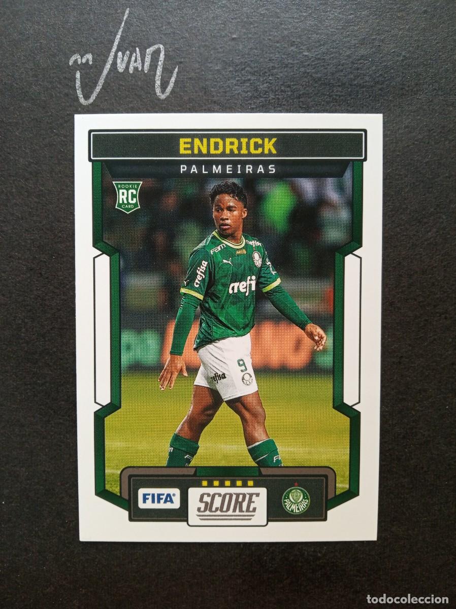 Fu&szlig;ball-Sticker: 172 ROOKIE ENDRICK PALMEIRAS REAL MADRID BRASIL MUNDIAL 2026 ⚽ PANINI &reg; SCORE FIFA 2023 2024 23 24
