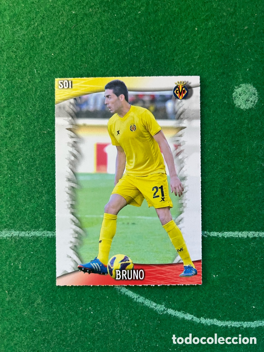 Fu&szlig;ball-Sticker: 501 BRUNO VILLARREAL LAS FICHAS DE LA LIGA 2013 2014 MUNDICROMO