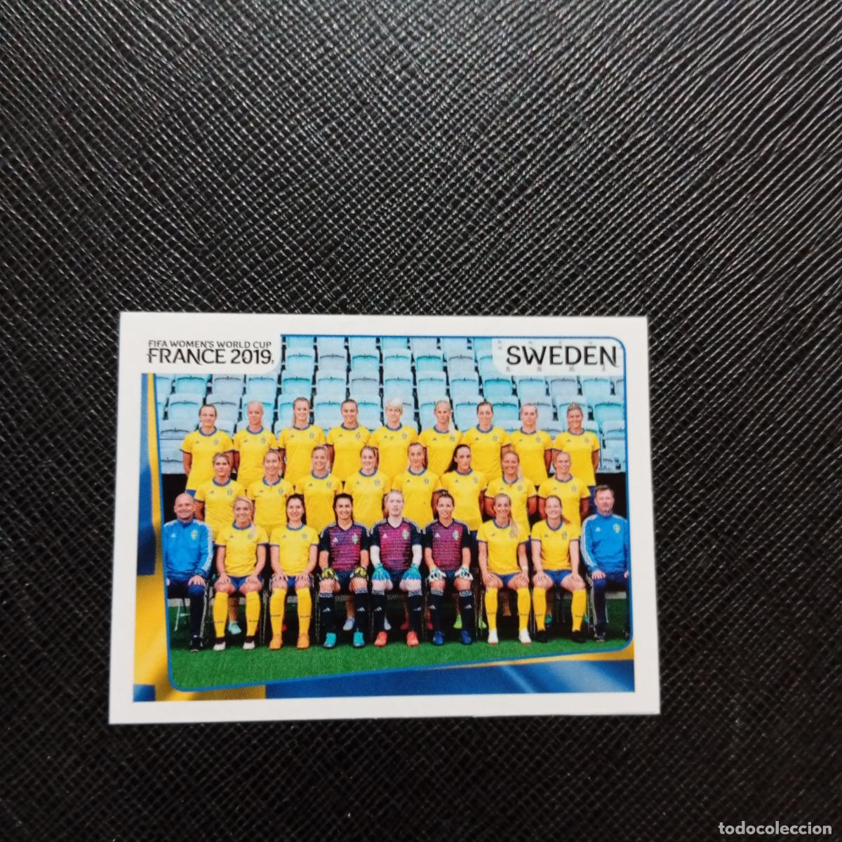 Fu&szlig;ball-Sticker: 462 PLANTILLA SUECIA PANINI FEMENINO WOMEN&acute;S MUNDIAL 2019 FRANCIA 19 - SIN PEGAR - A74 PG72
