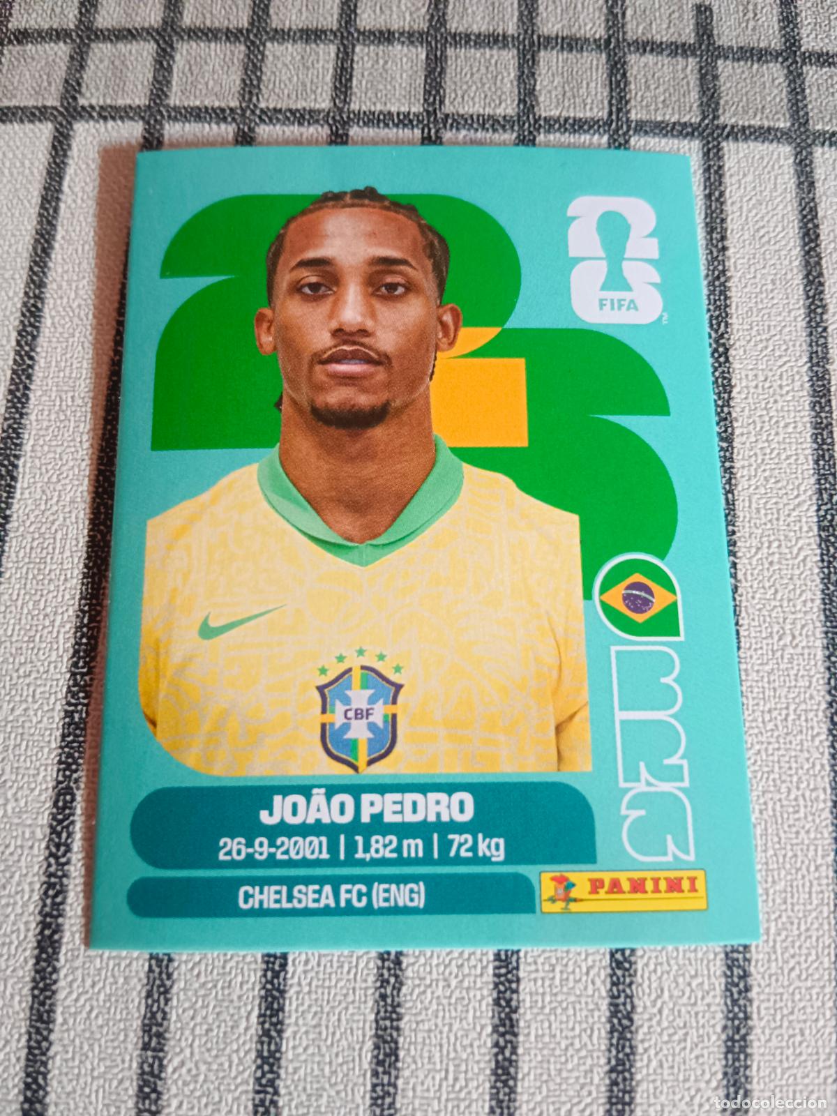 Fu&szlig;ball-Sticker: MUNDIAL 2026 ESTADOS UNIDOS USA MEXICO MEJICO CANADA BRA 16 BRA16 JOAO PEDRO BRASIL FIFA WORLD