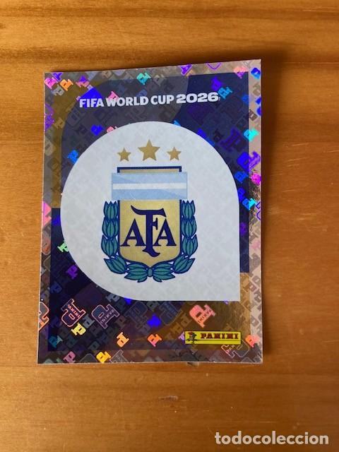 Figurine di Calcio: ARG1 ESCUDO ARGENTINA - PANINI FIFA MUNDIAL WORLD CUP 26 2026 STICKER