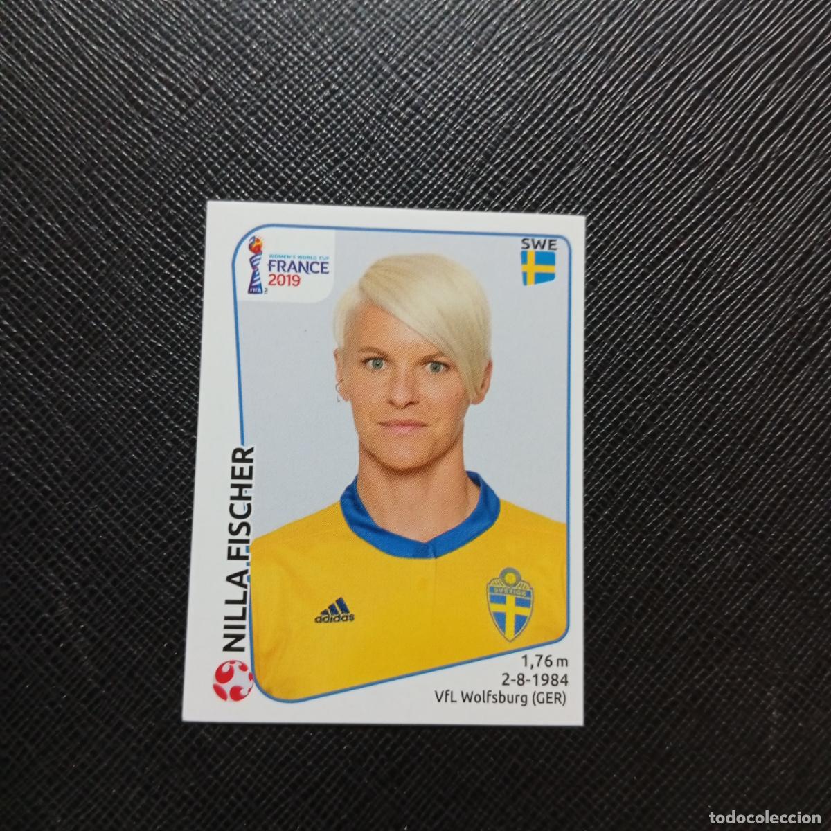 Fu&szlig;ball-Sticker: 465 NILLA FISCHER SUECIA PANINI FEMENINO WOMEN&acute;S MUNDIAL 2019 FRANCIA 19 - SIN PEGAR - A74 PG72
