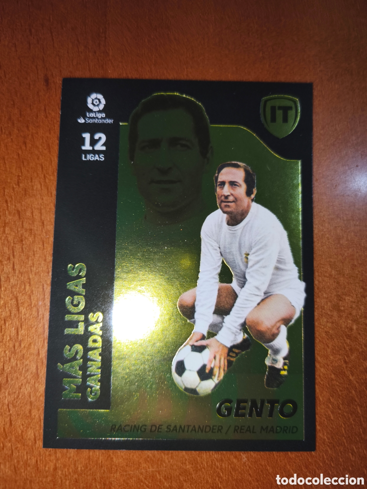 Fu&szlig;ball-Sticker: La Isla Del Tesoro n&deg;7 Gento liga este 21/22 Racing/Real Madrid