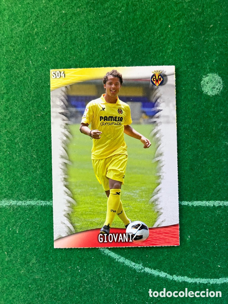 Fu&szlig;ball-Sticker: 504 GIOVANI VILLARREAL LAS FICHAS DE LA LIGA 2013 2014 MUNDICROMO